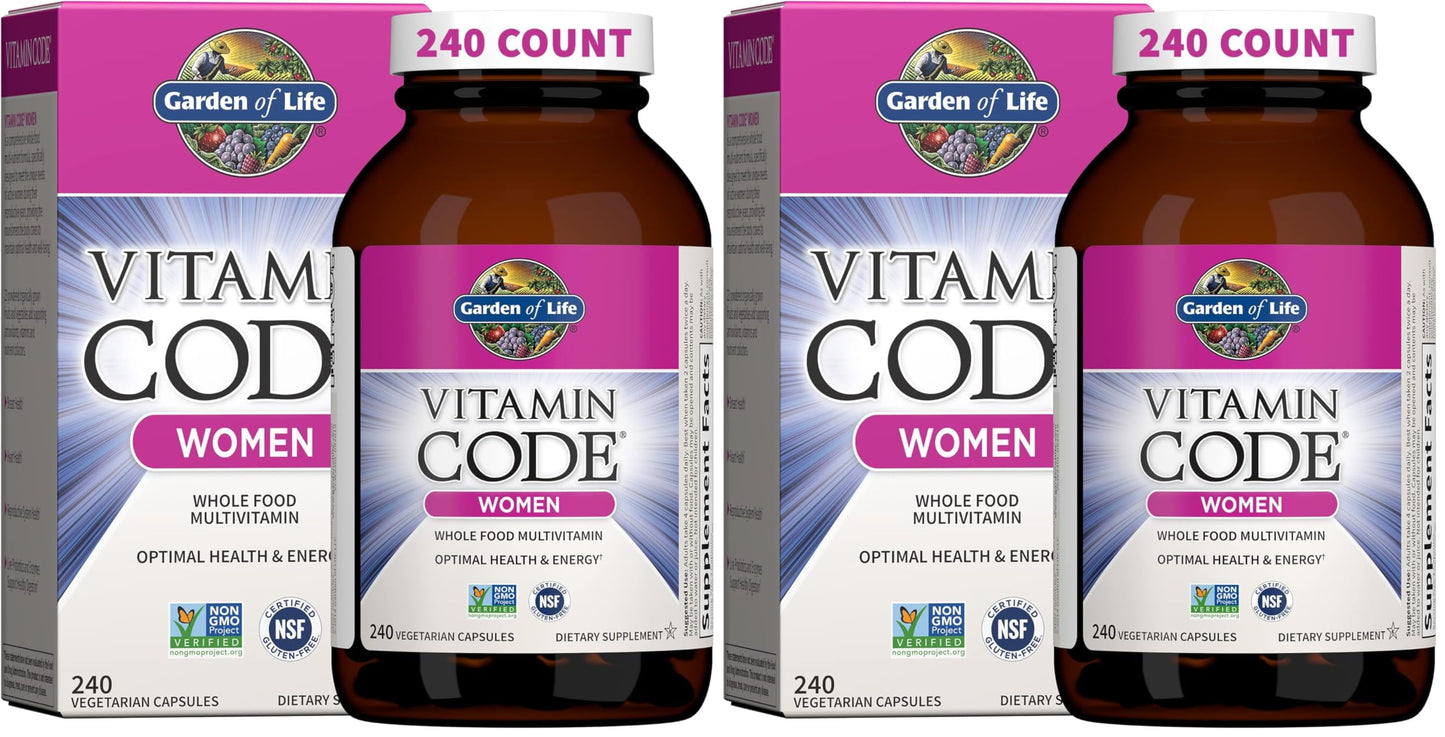 Garden of Life Vitamin Code Women's Multi Capsules 480