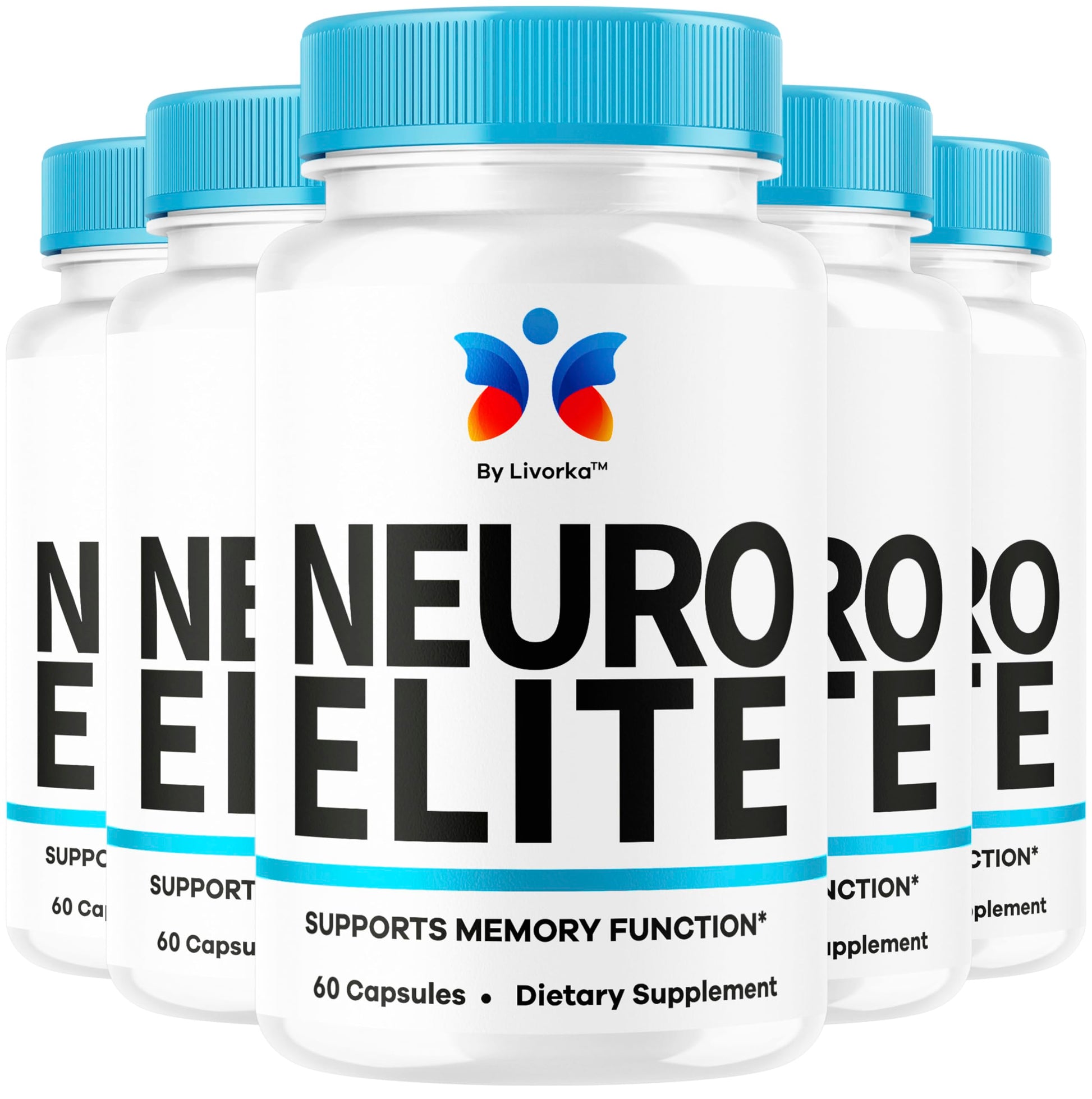 LIVORKA Neuro Elite Brain & Memory Support, 300 Capsules