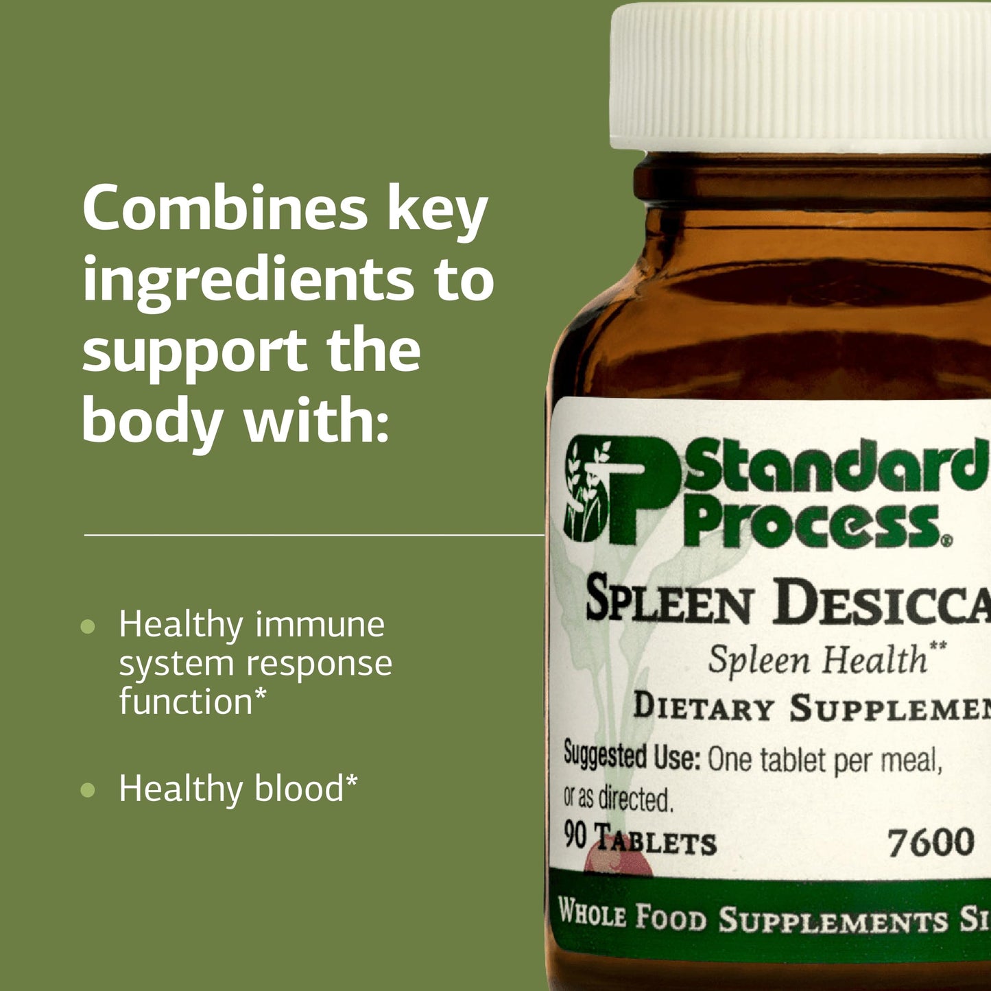 Standard Process Inc. Spleen Desiccated 90 Tablets