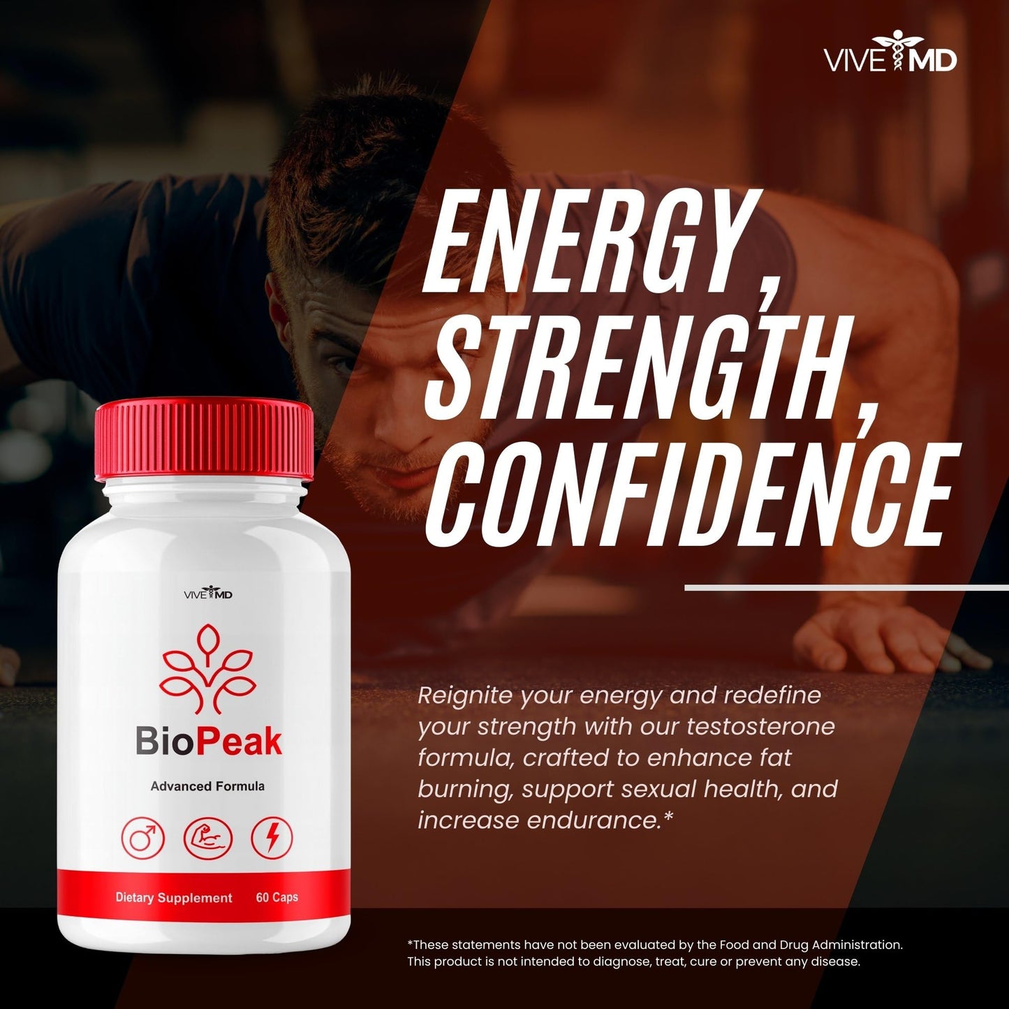 VIVE MD BioPeak Capsules, 120 Capsules
