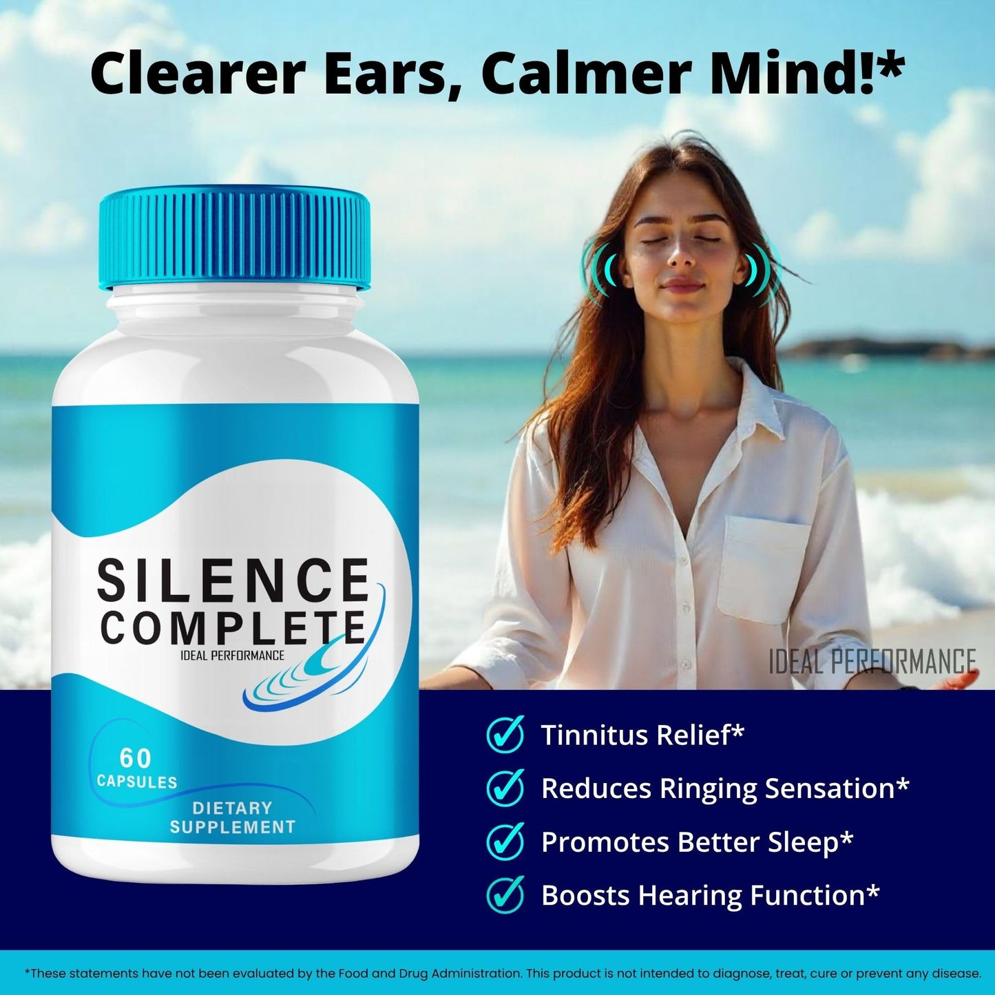 IDEAL PERFORMANCE Silence Complete, 60 Capsules