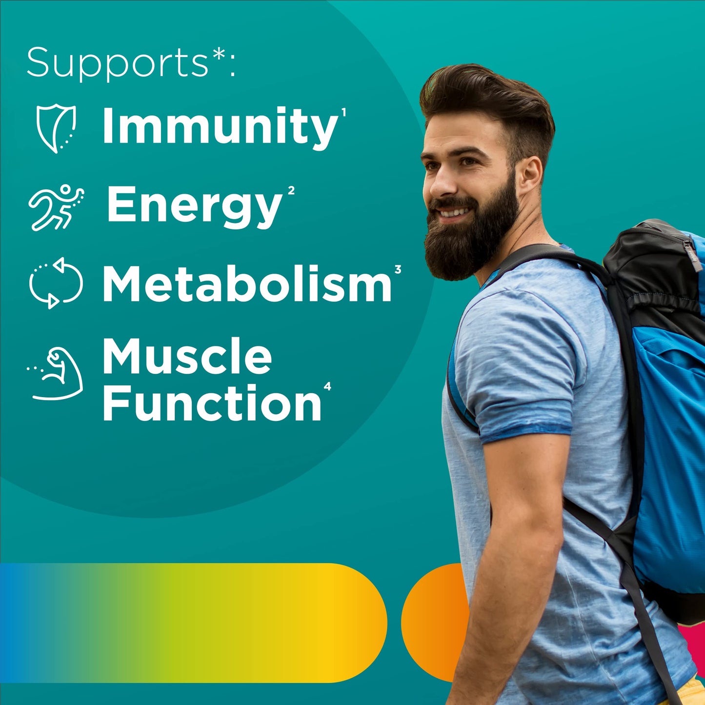 Centrum MultiGummies for Men 18 and Over Gummy 100