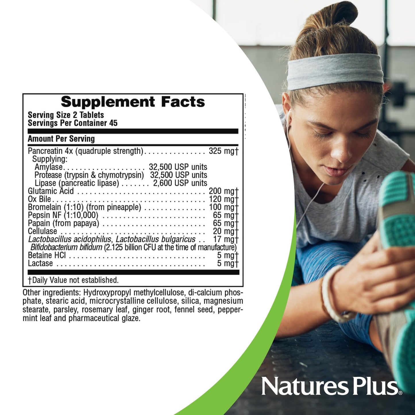 NaturesPlus Ultra-Zyme Tablets 90
