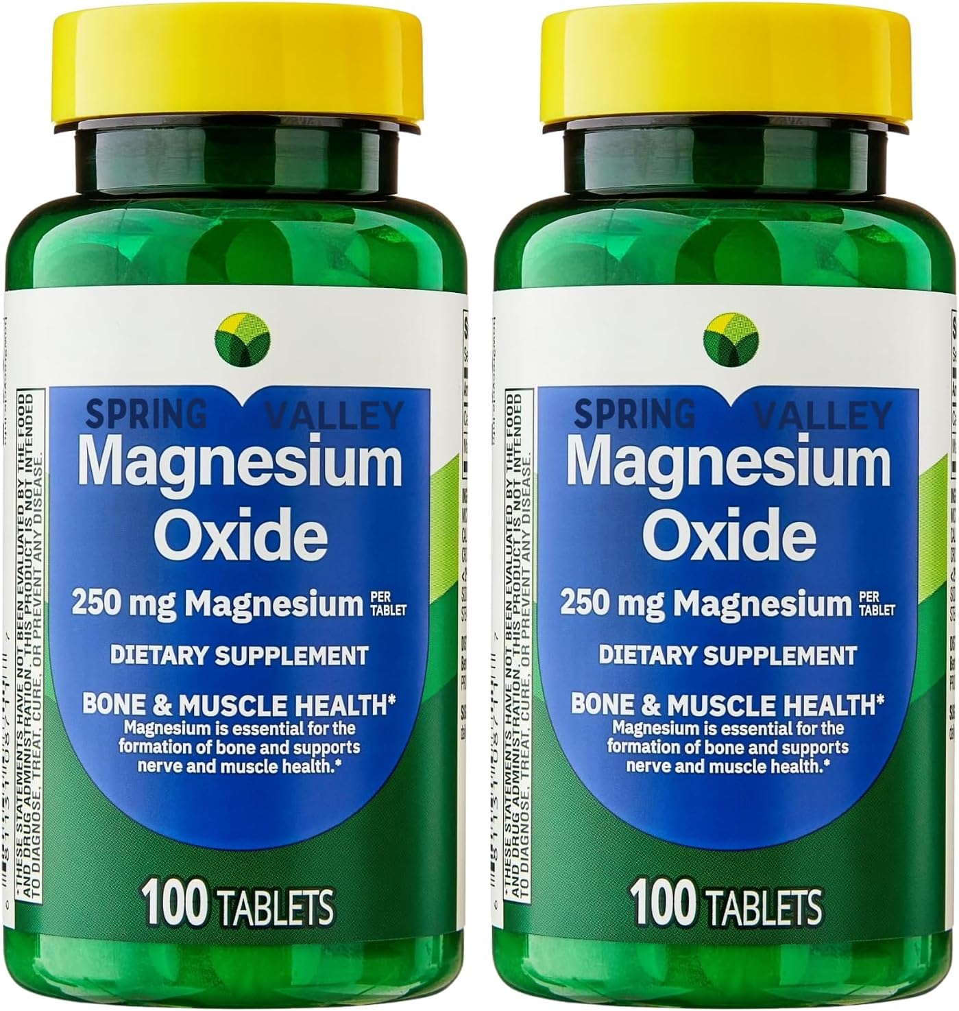 Generic Magnesium Oxide 250 mg Tablets, 100 Tablets