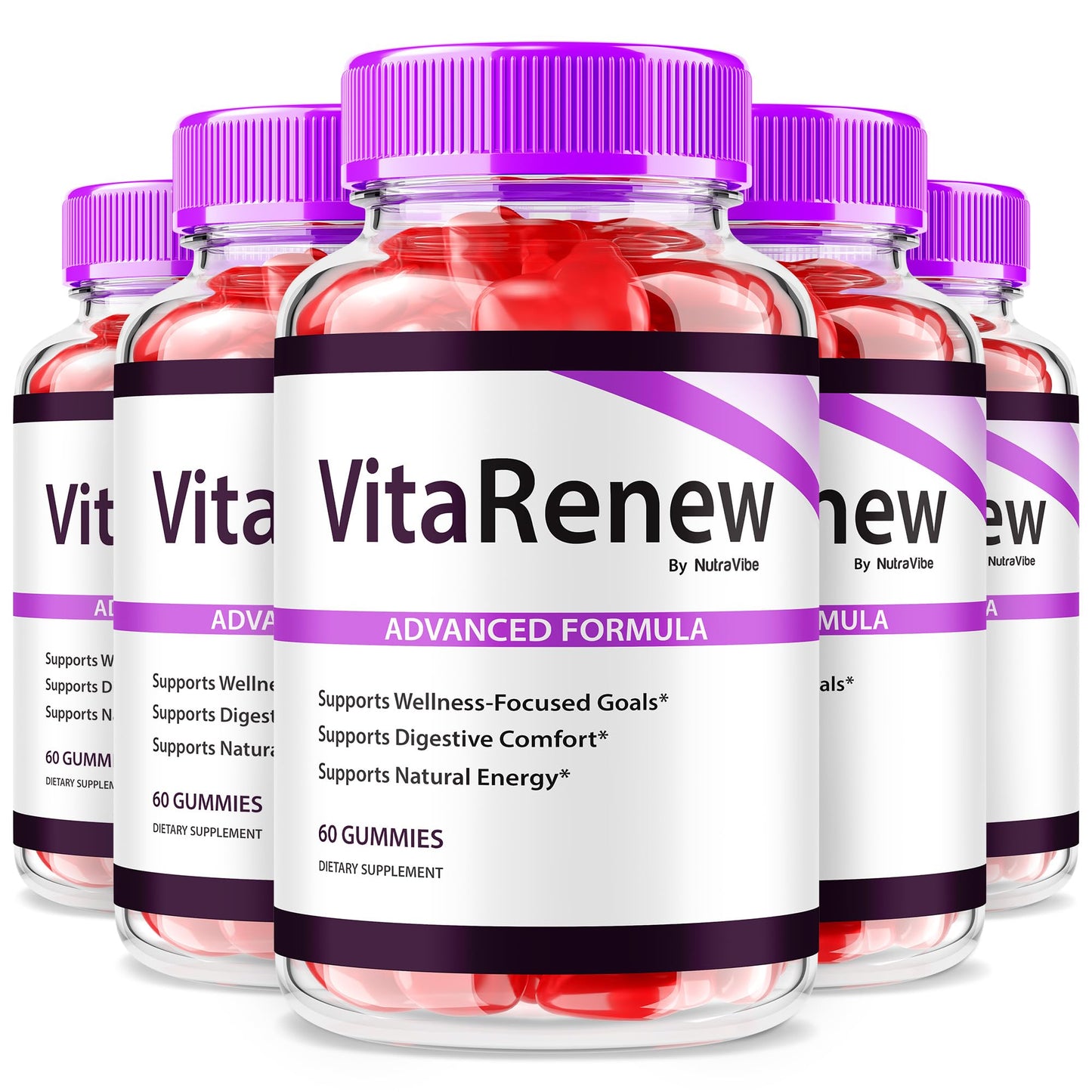 NutraVibe VitaRenew Gummies 300 Gummies