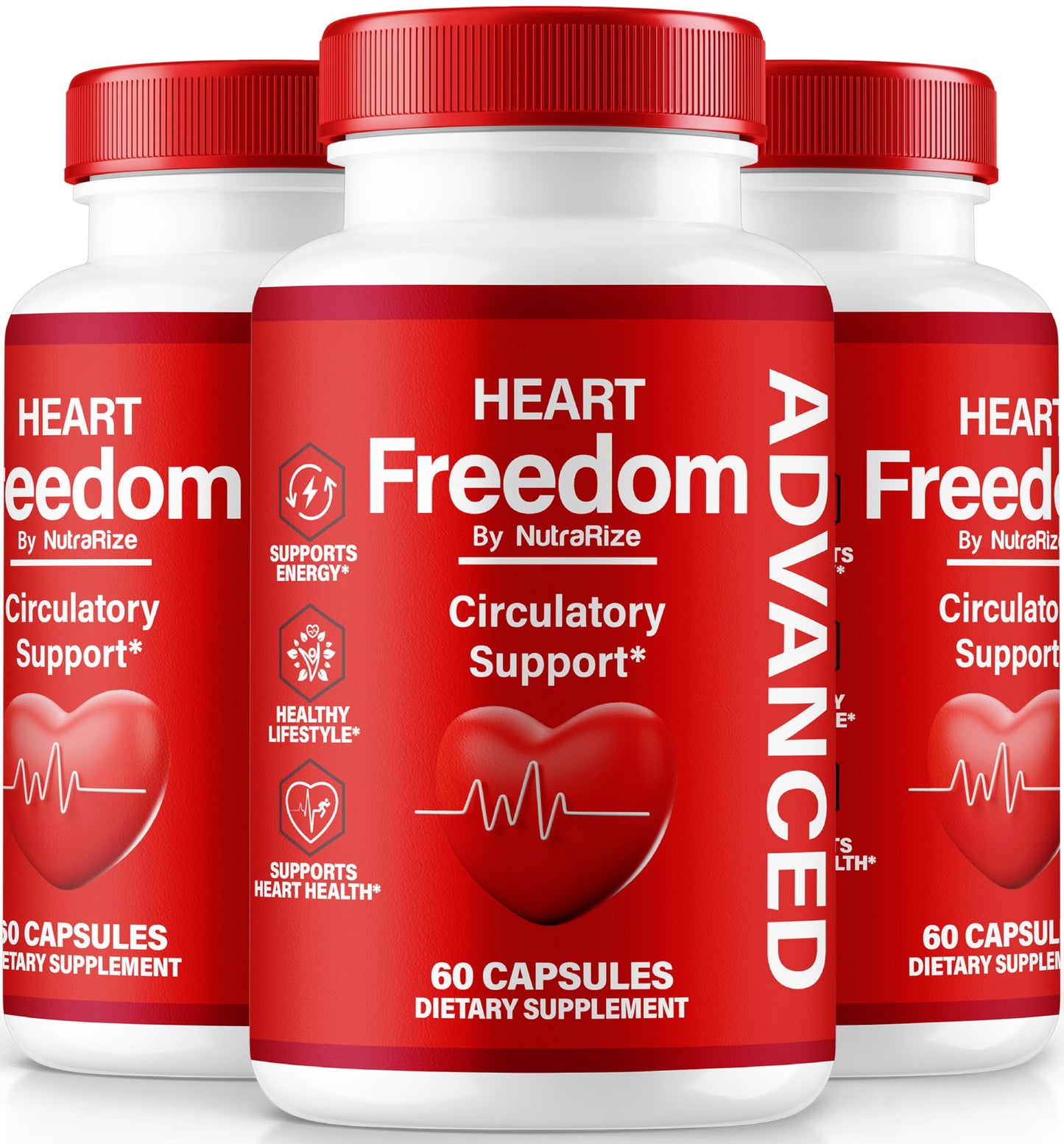 NutraRize Heart Freedom Capsules, 180 Capsules