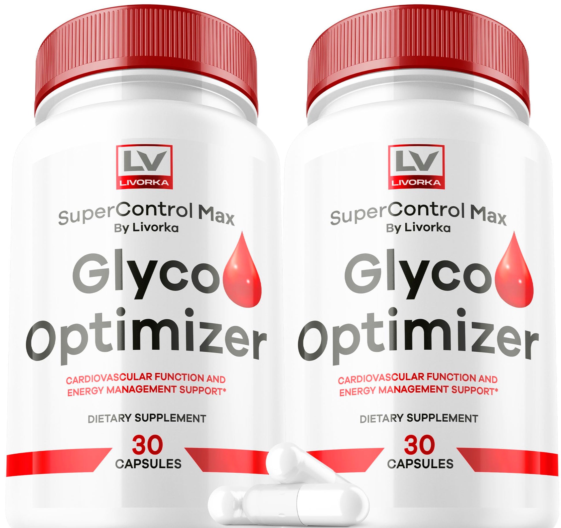LIVORKA Super Control Max Glyco Optimizer Capsule, 60 Count