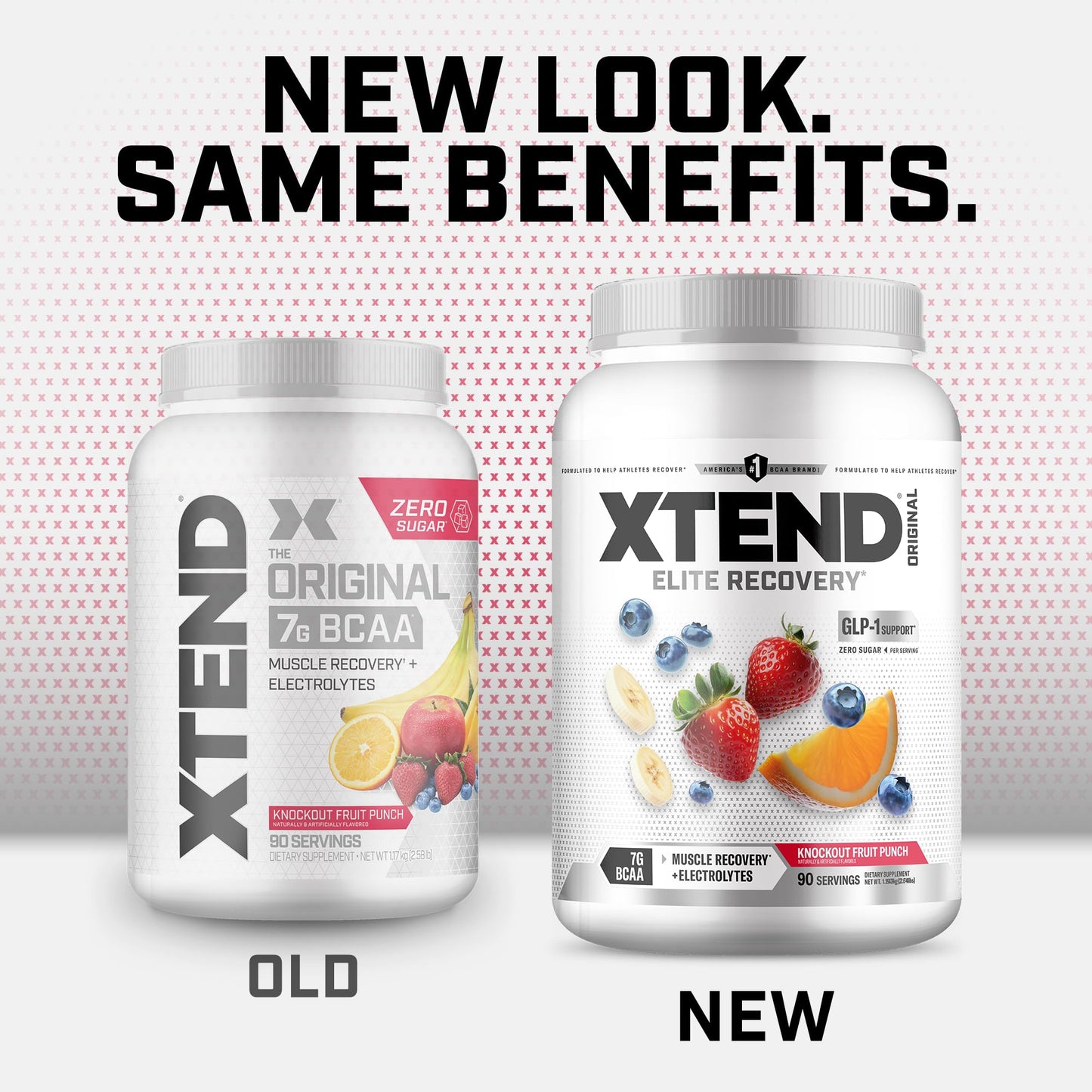 Xtend Original BCAA Powder, Fruit Punch, 90 Servings