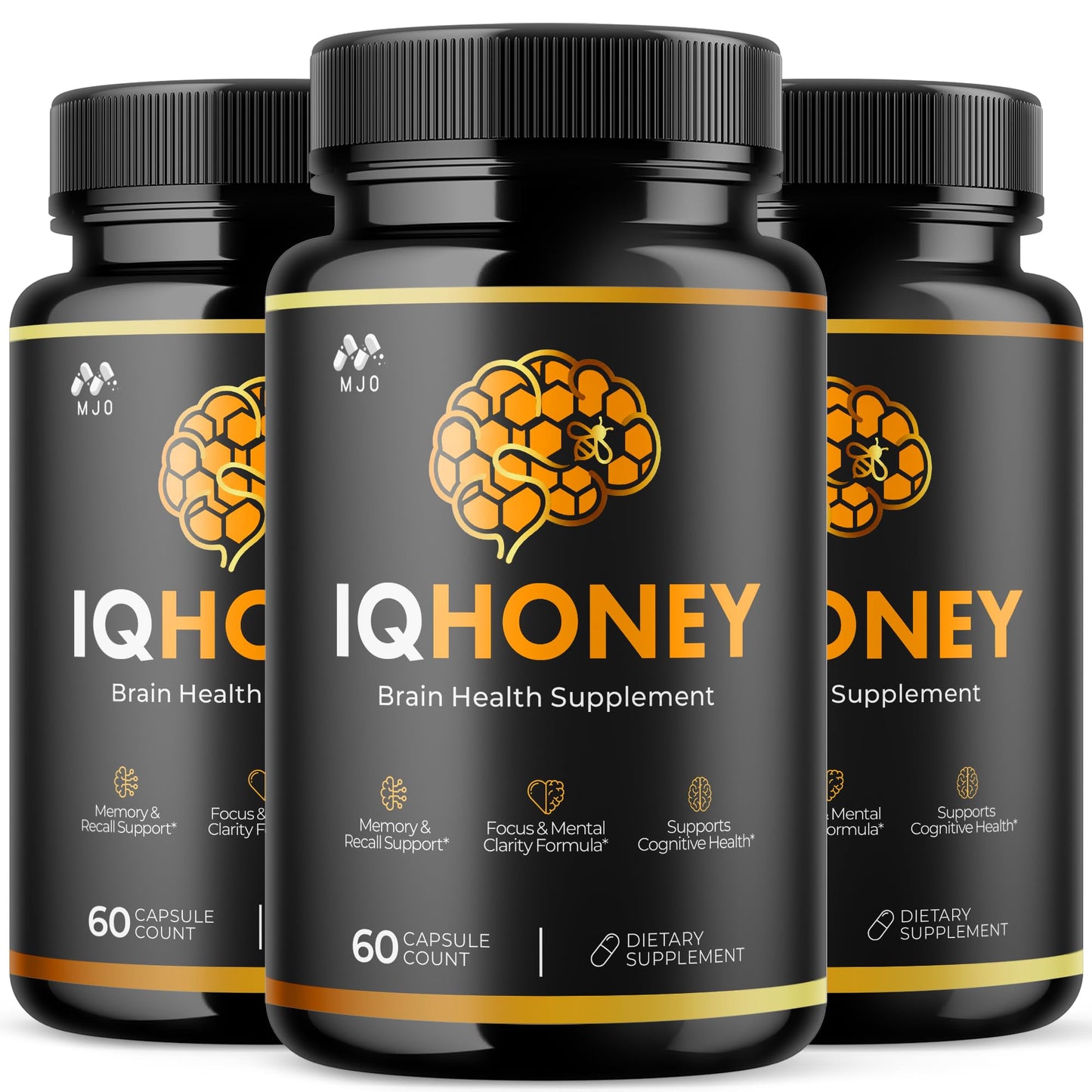 MJO IQ Honey 180 Capsules