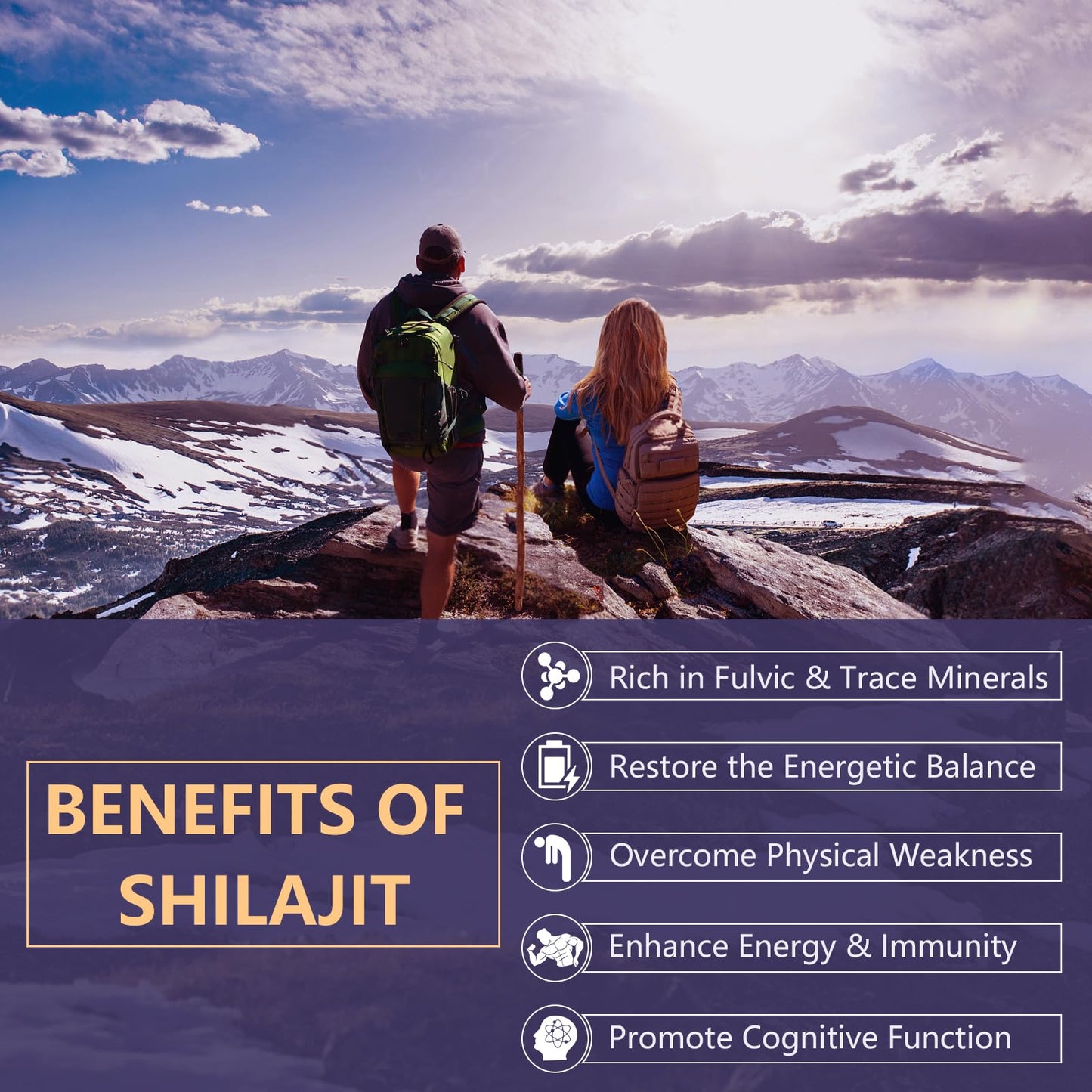 Elikadur Shilajit Capsules 60 Count