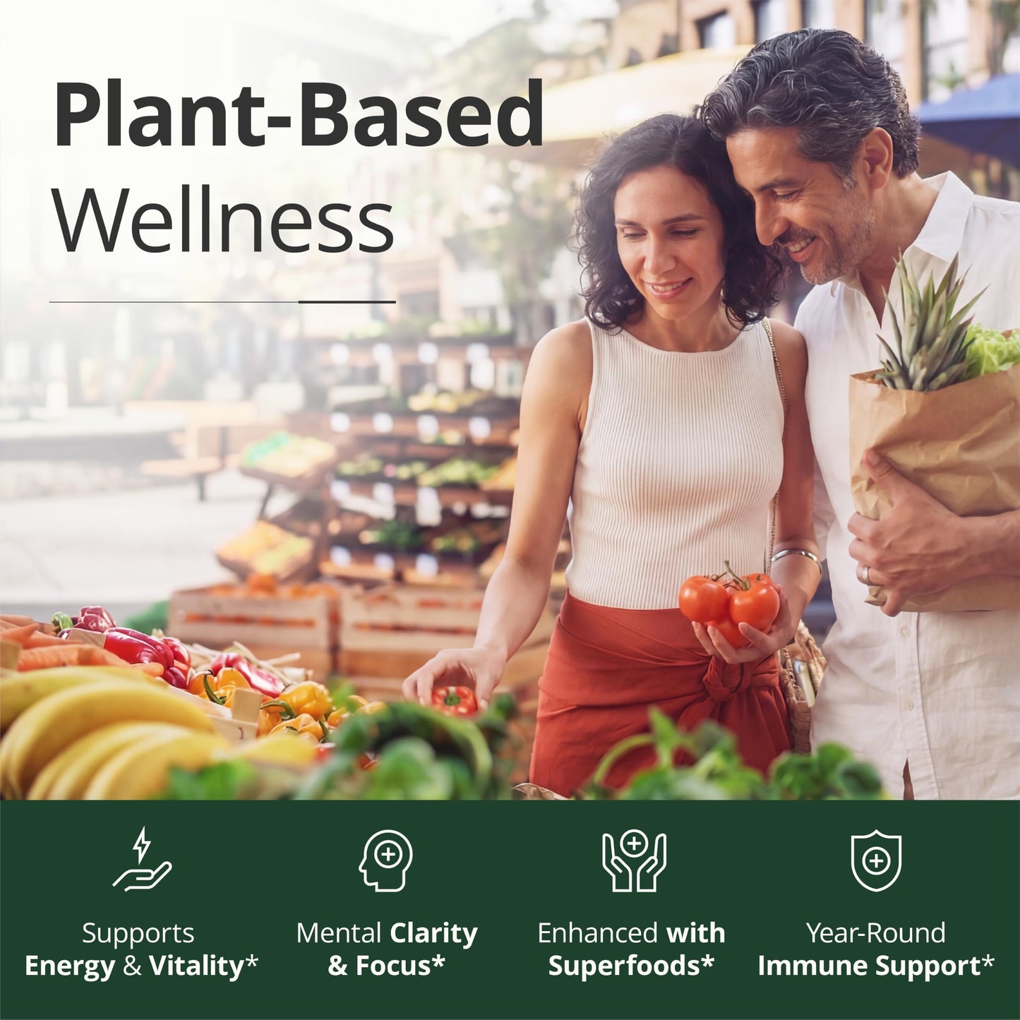 Vimerson Health Vegan Multivitamin for Women and Men, 90 Tablets