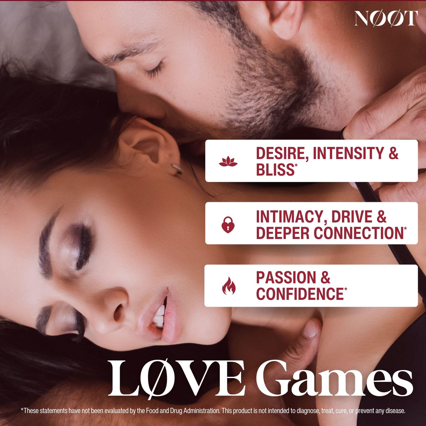NØØT Love Game Libido Booster Capsules 60 Capsules