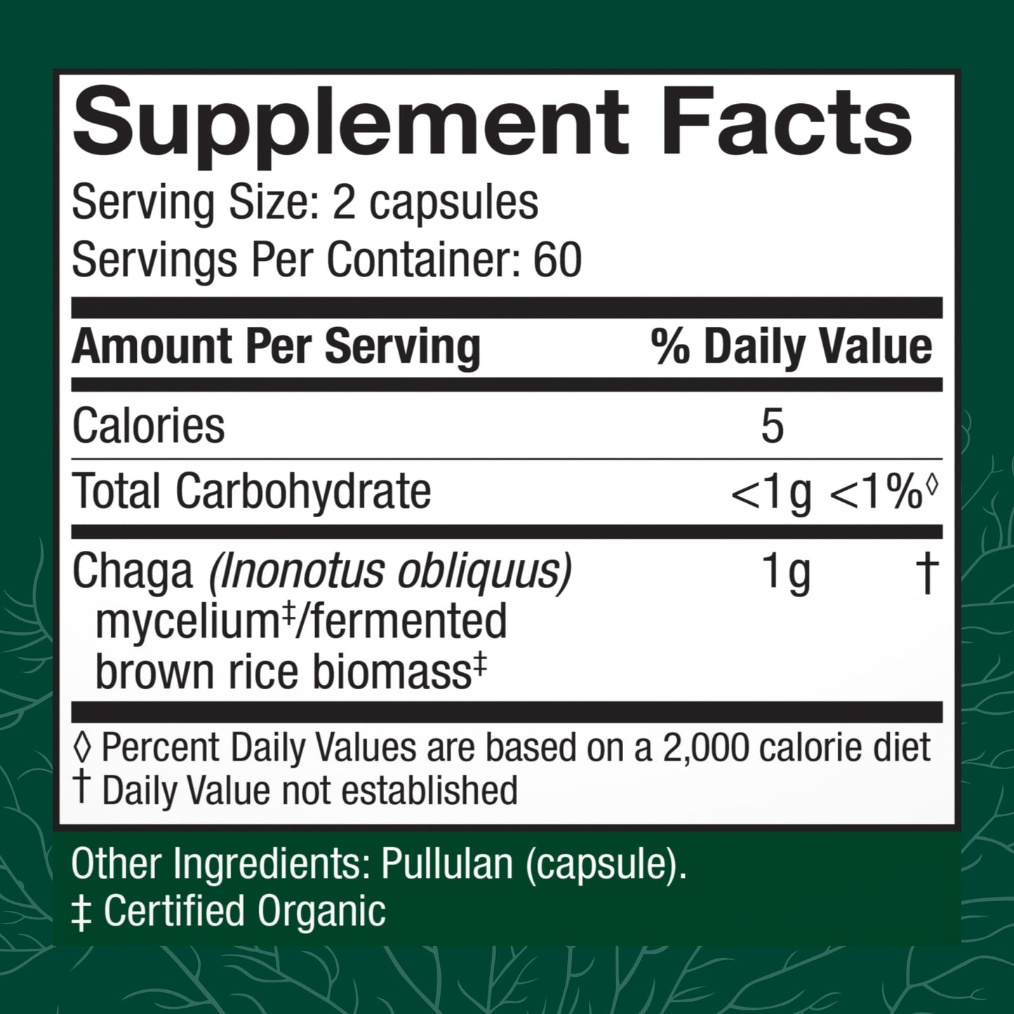 Host Defense Chaga 120 Capsules