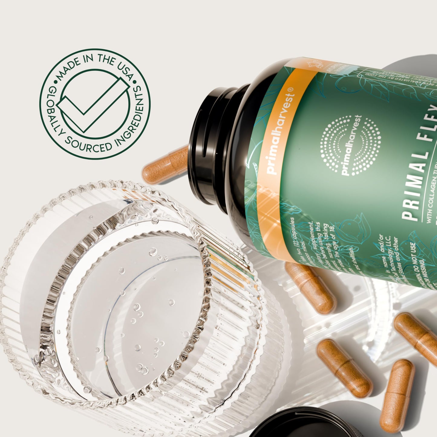 Primal Harvest Flex Daily Supplement Capsules, 60 Capsules