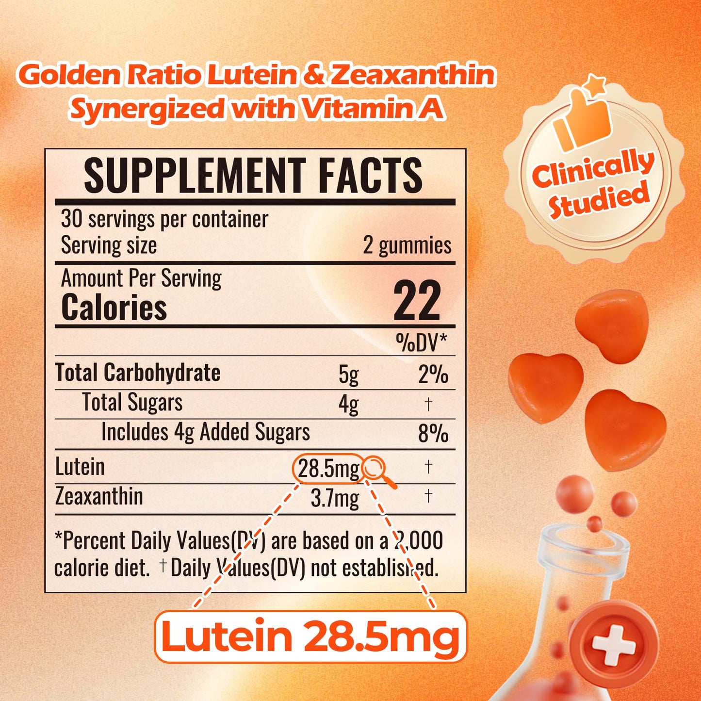ATLEMISME Lutein Gummies 120 Count