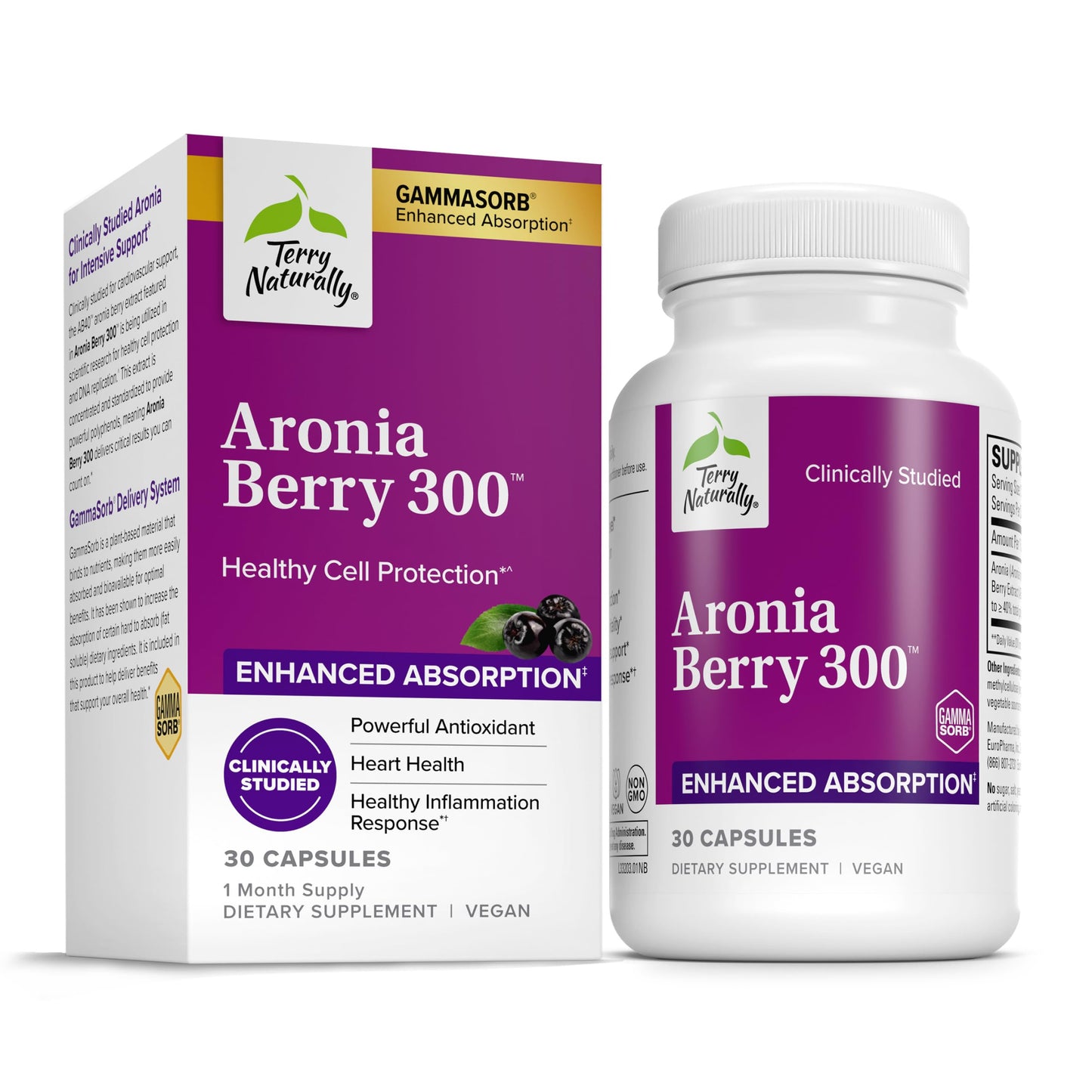 Terry Naturally Aronia Berry 300 Capsule 30