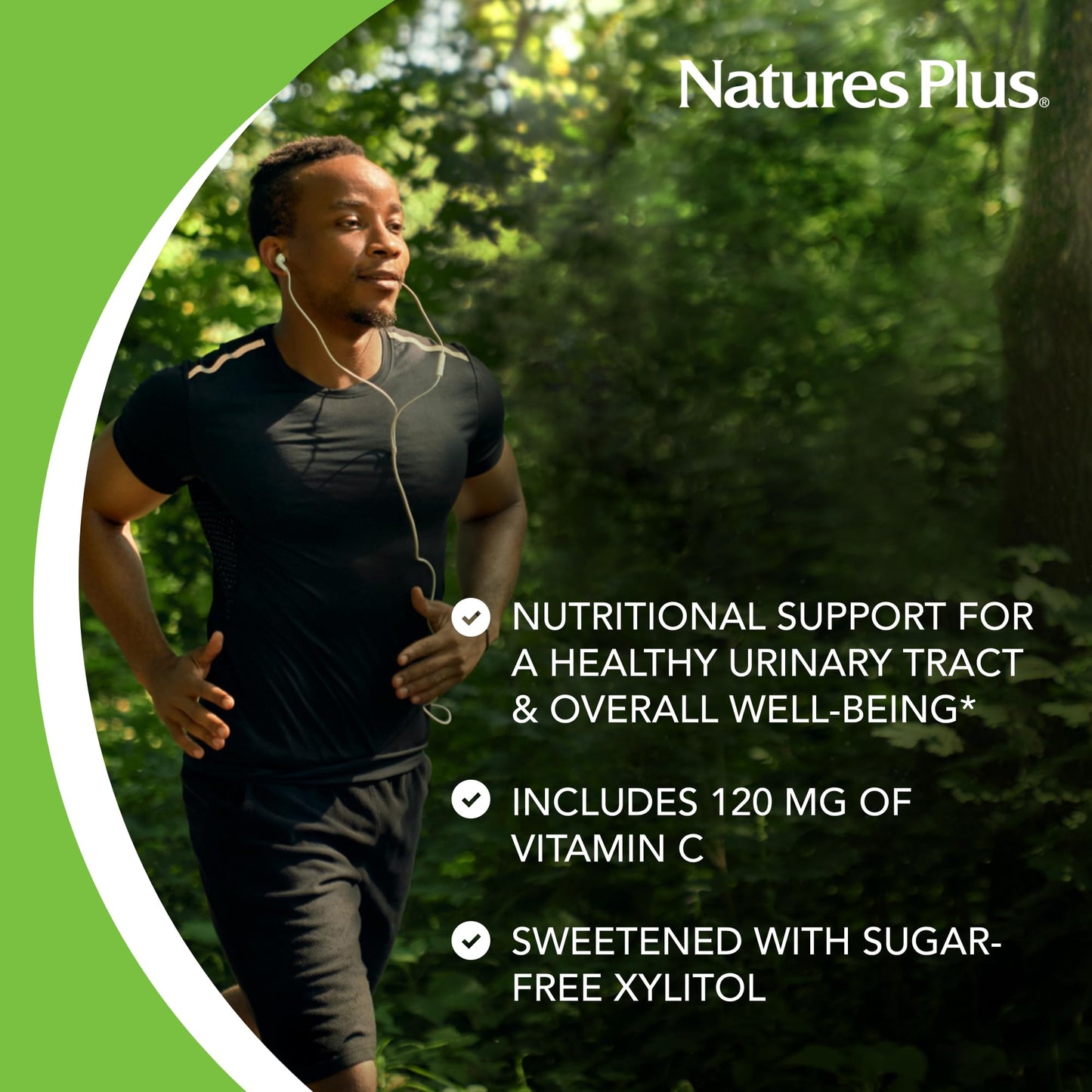 NaturesPlus Ultra Chewable Cranberry Tablets, 180 Count