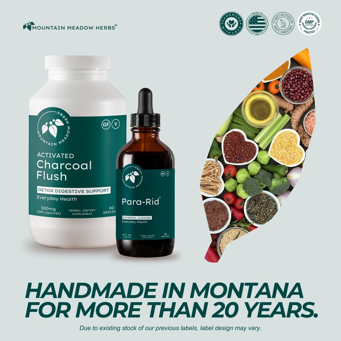 Mountain Meadow Herbs Herbal Digestive Cleanse Kit – Bitters Tincture & Charcoal Binder for Gas, Bloating, Gut Health & Internal Balance, Capsule & Drop, 2