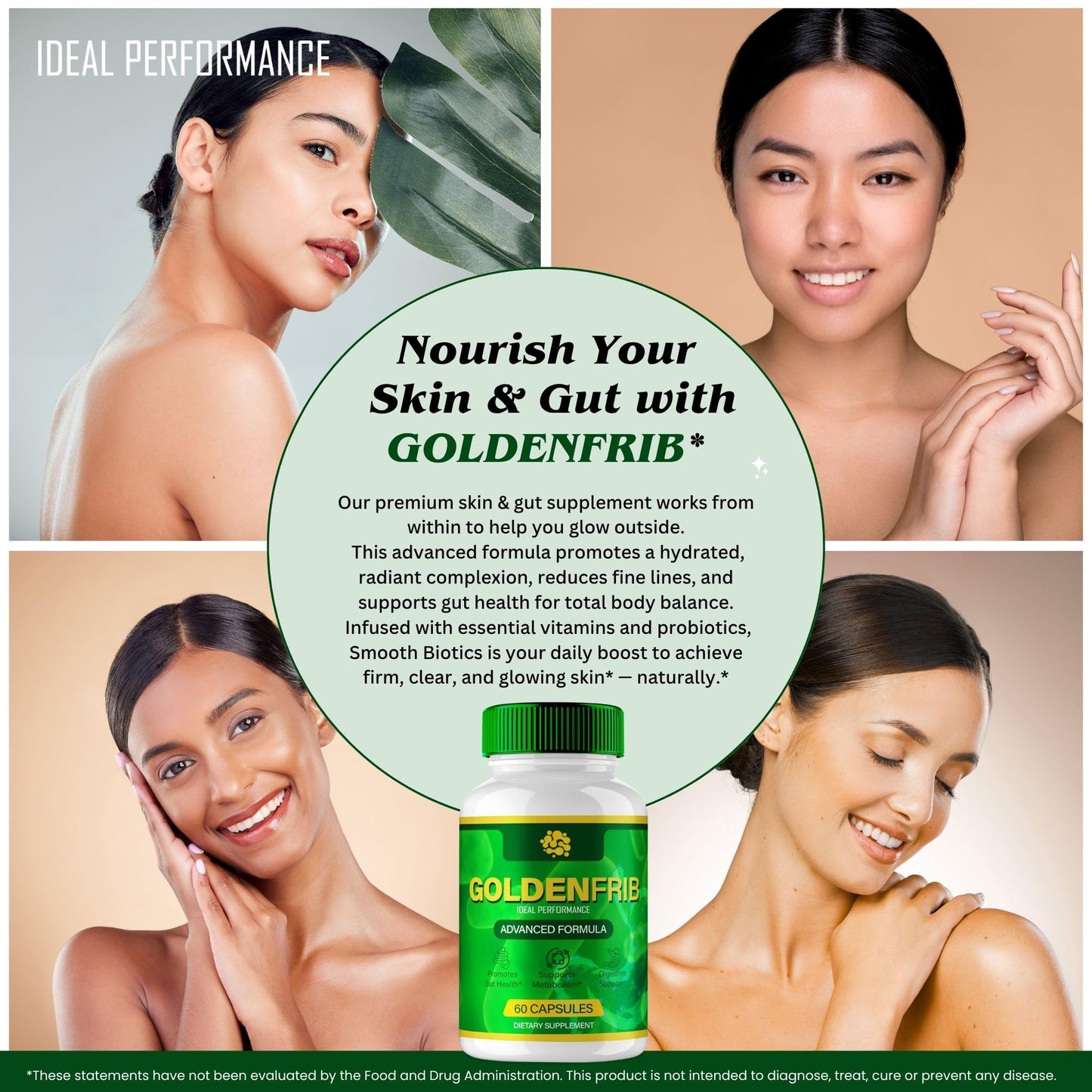 IDEAL PERFORMANCE GoldenFrib Capsule 120 Capsules