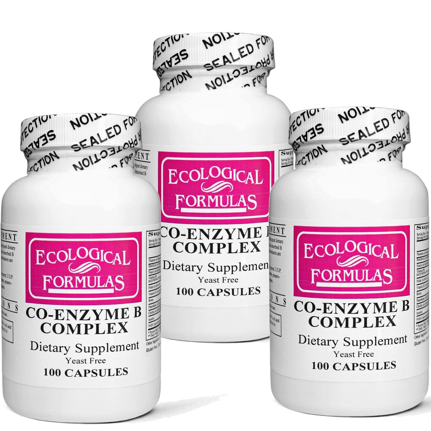 Ecological Formulas Vitamin B Complex Supplement 300 Capsules