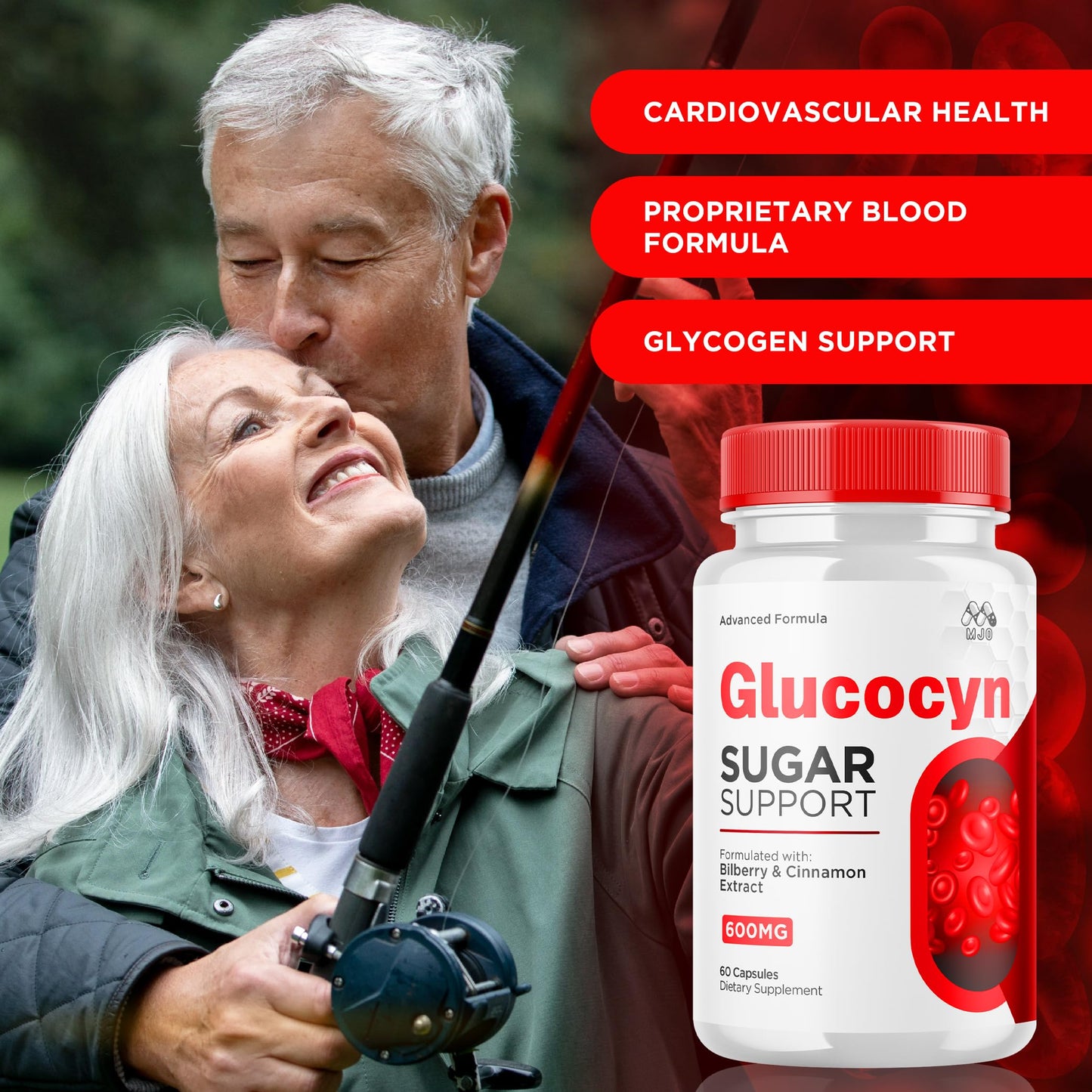MJO Glucocyn Capsules, 60 Count