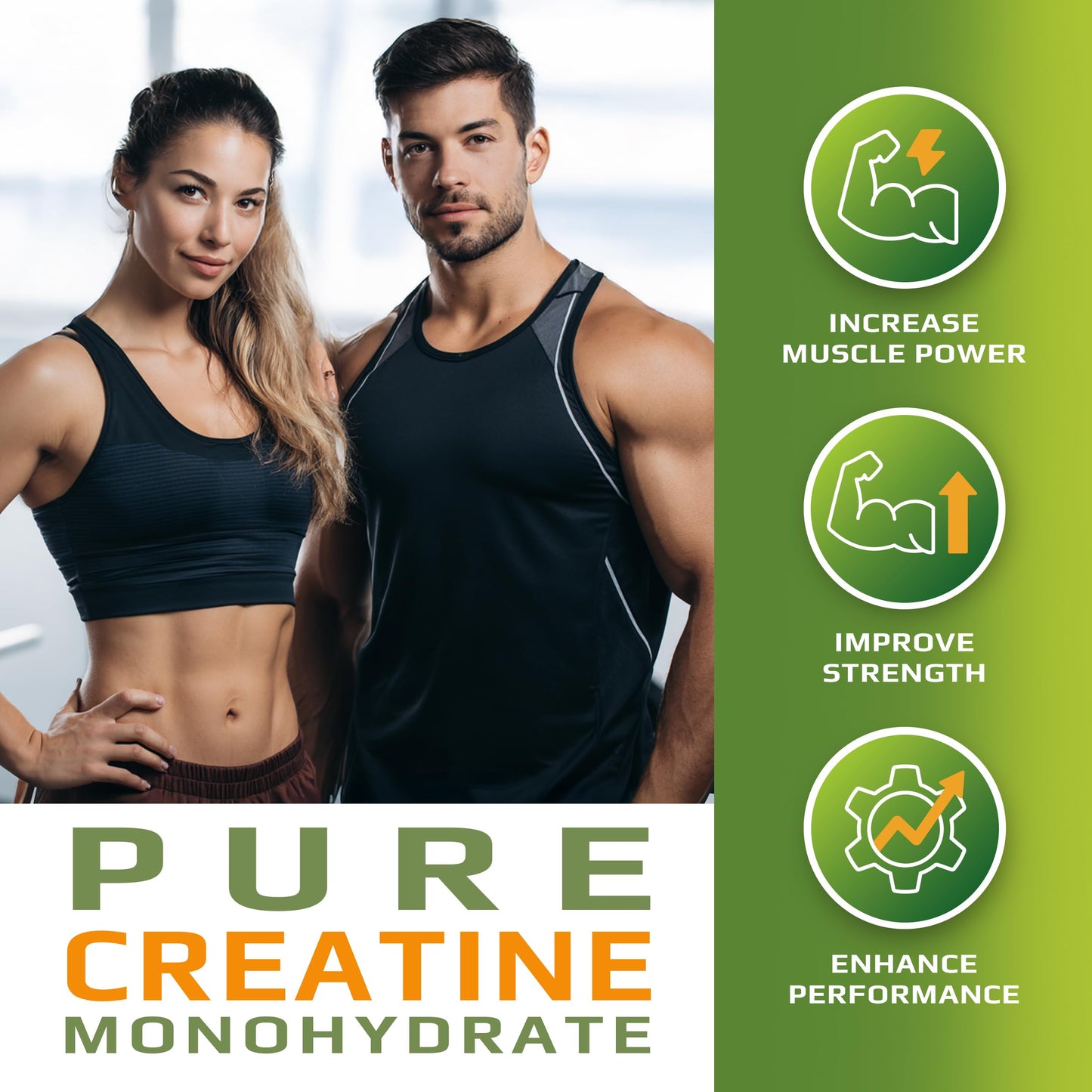 MUSCLE FOOD LABS Micronized Creatine Monohydrate Powder, 10.6 Ounce