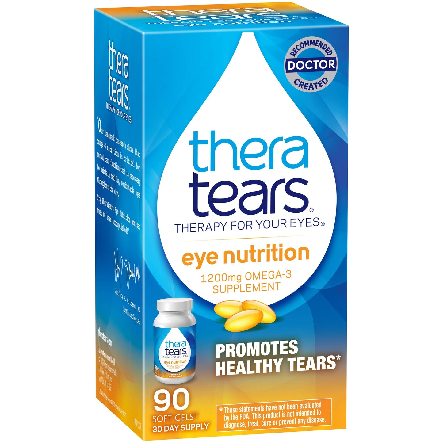 TheraTears Omega-3 Supplement 90 Capsules