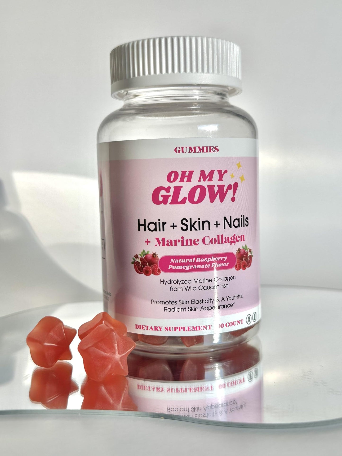 Snana Oh My Glow! Hair, Skin & Nails + Marine Collagen 60 Gummies