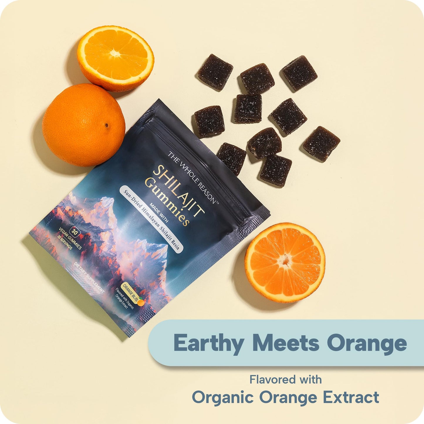 The Whole Reason Shilajit Gummies 30 Count