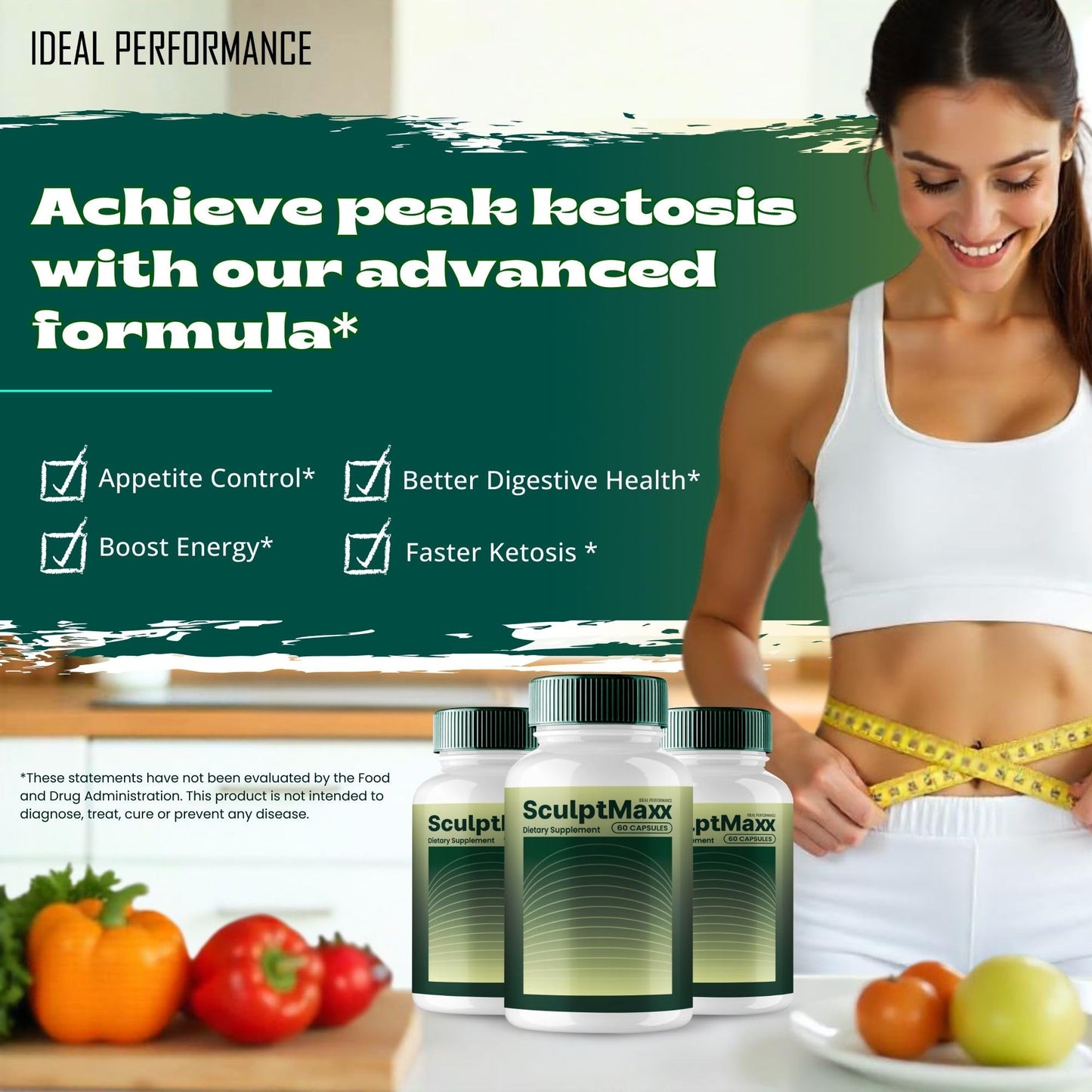 Ideal Performance SculptMaxx Capsule 60 Count