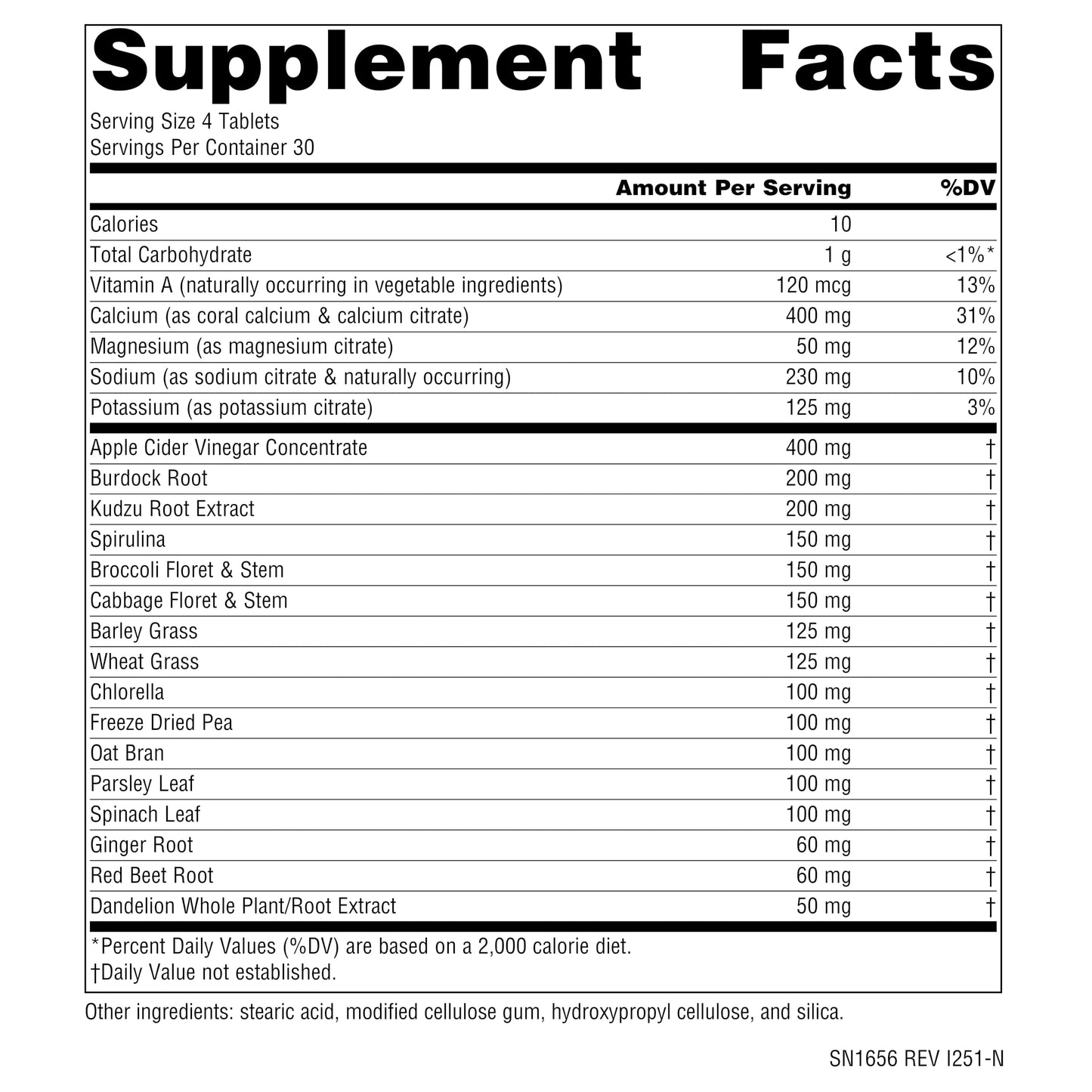 Source Naturals Alkaline Balance to Support pH Balance 120 Tablets