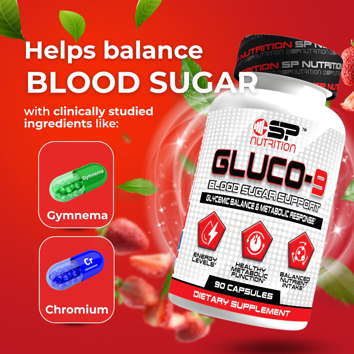 S Nutrition Gluco 9 Capsule 120