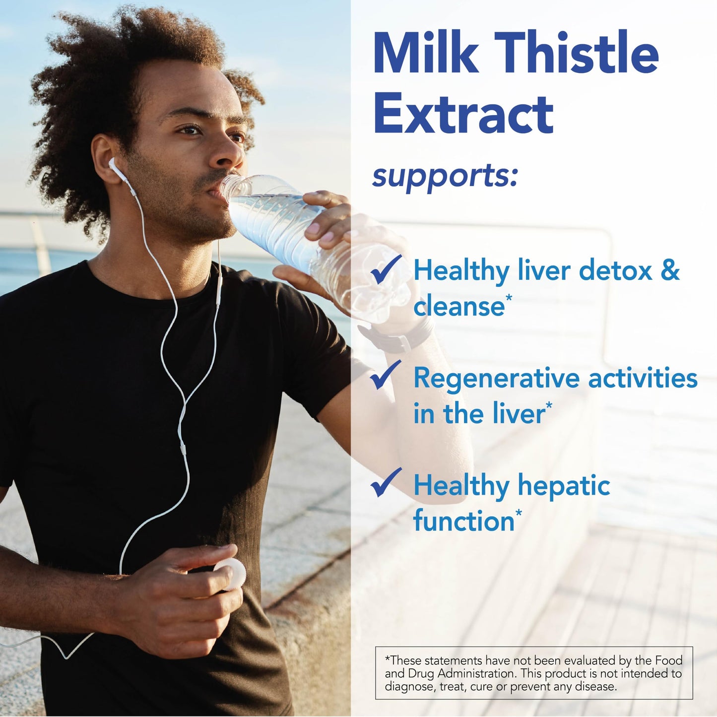Patient One Milk Thistle Extract 250mg Capsule, 90 Count