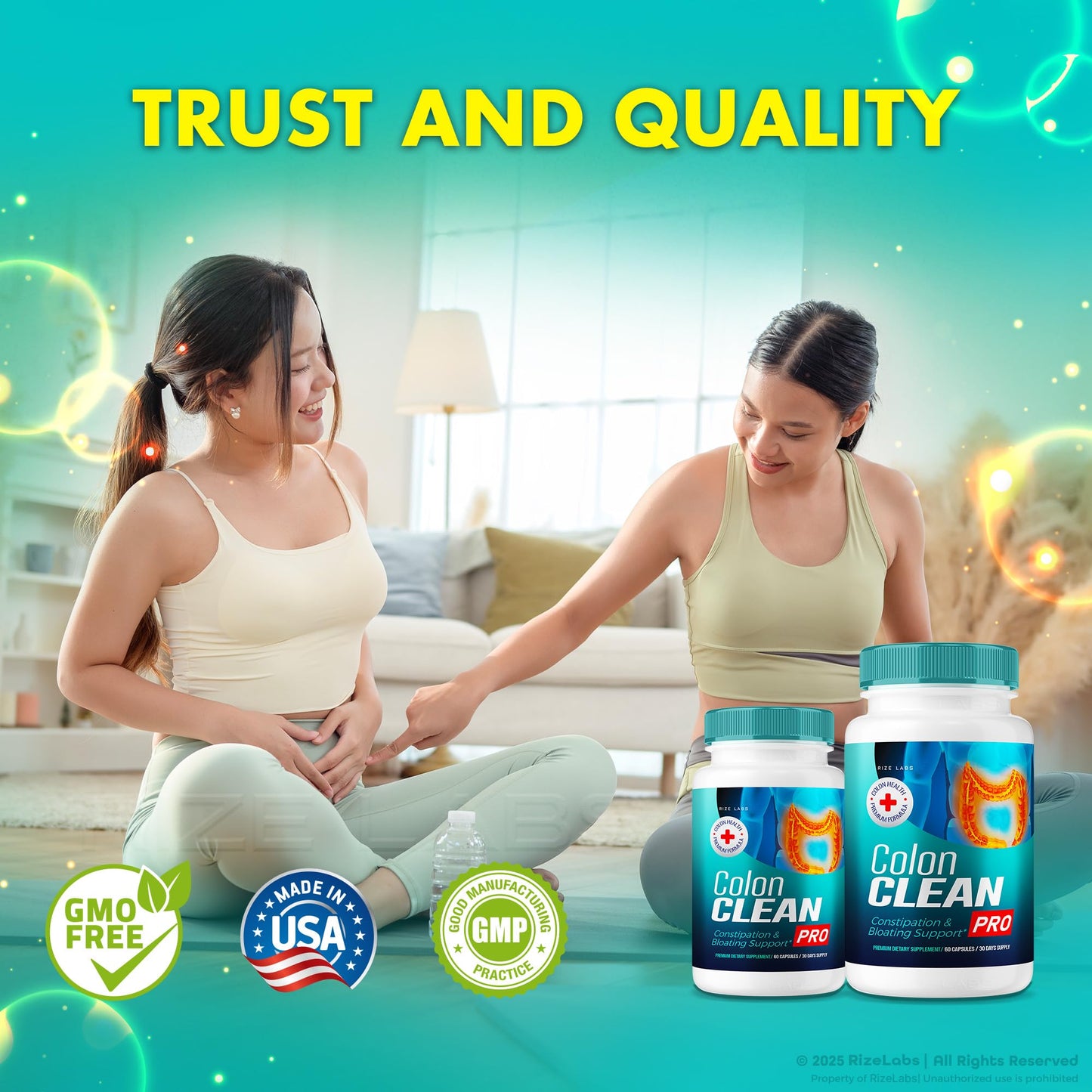 Rize Labs Colon Clean Pro Capsules 60 Count