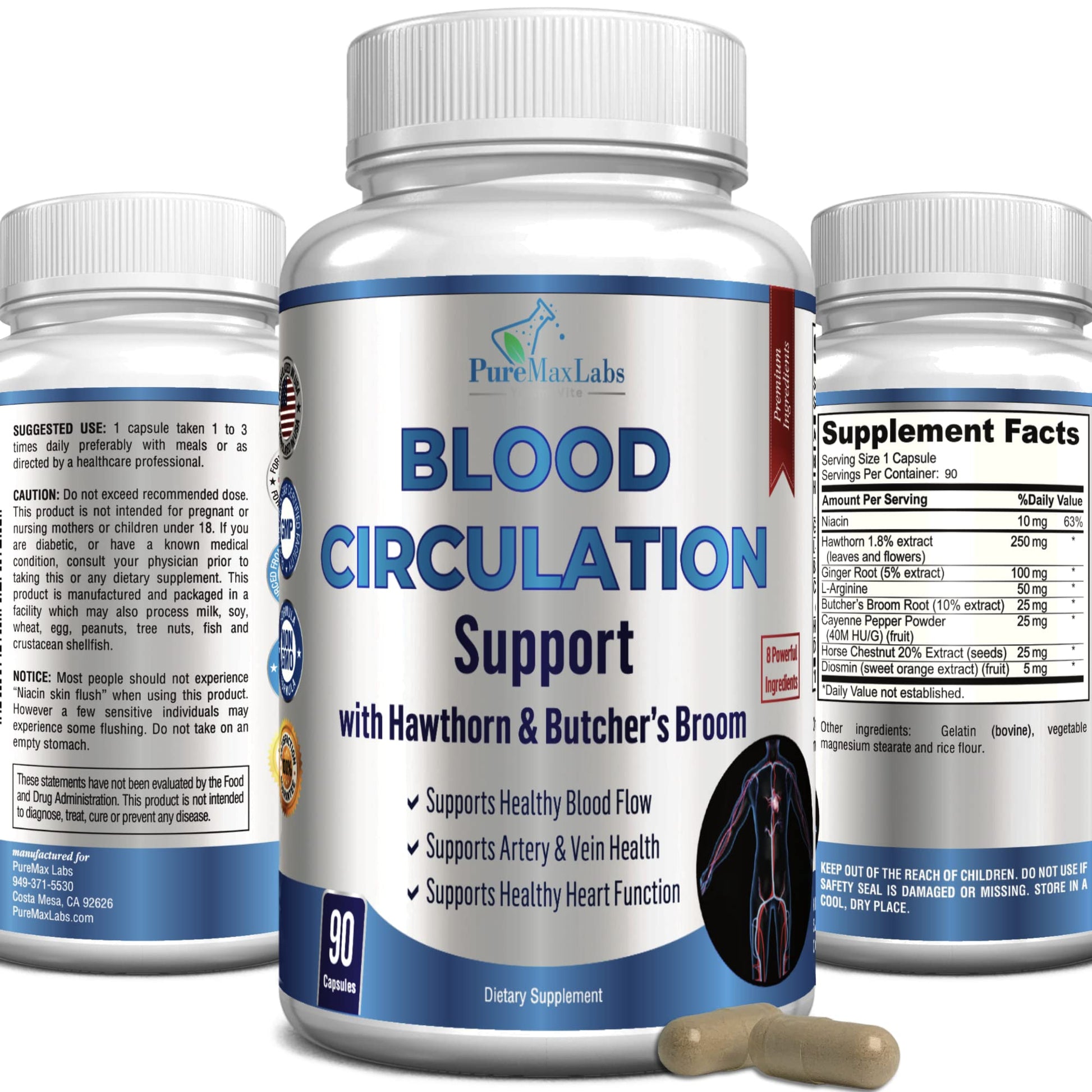 YUMMYVITE Blood Circulation Supplement Capsule 90