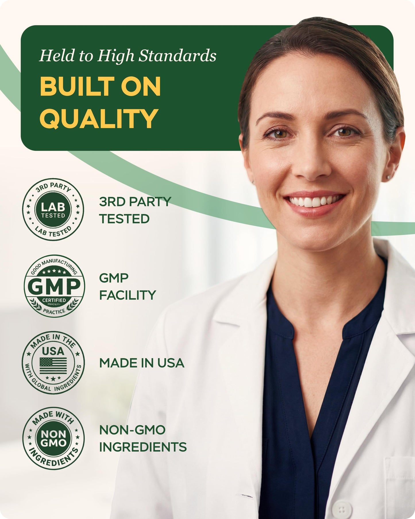4Well Products Berberine Supplement with Goldenseal, Apple Cider Vinegar & Green Tea Extract Capsules 180 Count