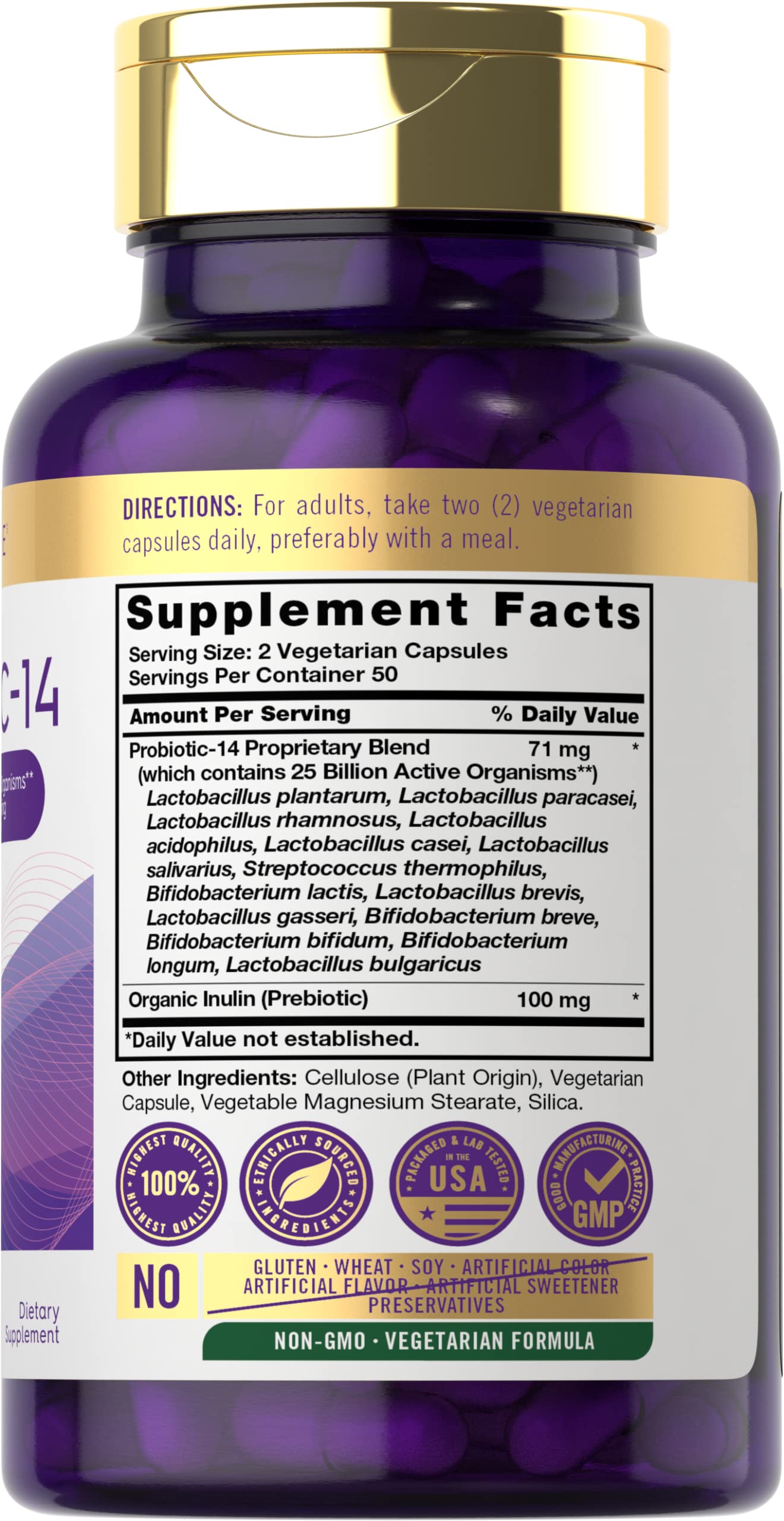Carlyle Probiotics for Men and Women Capsule 100