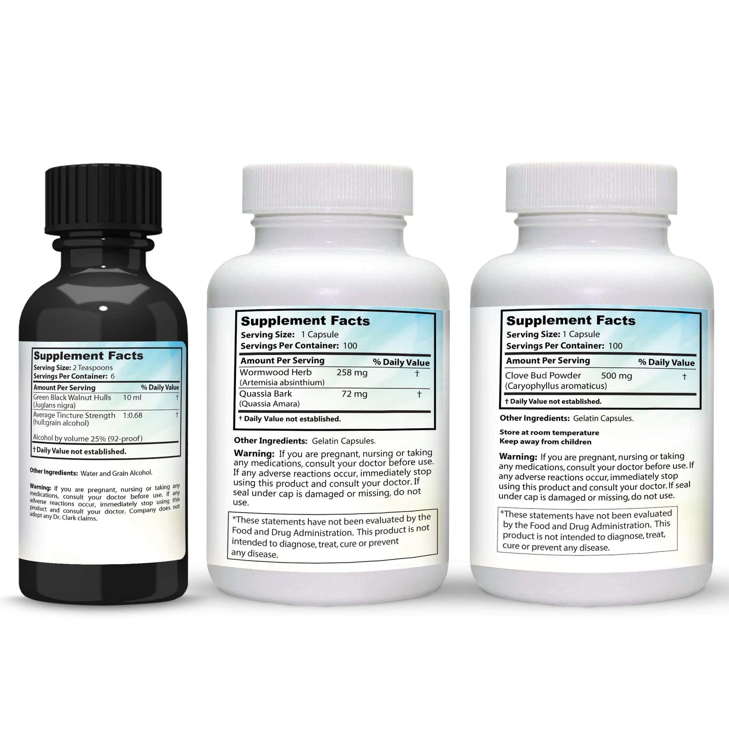 Dr Clark Store Intestine Support & Cleanse Kit Capsule 200