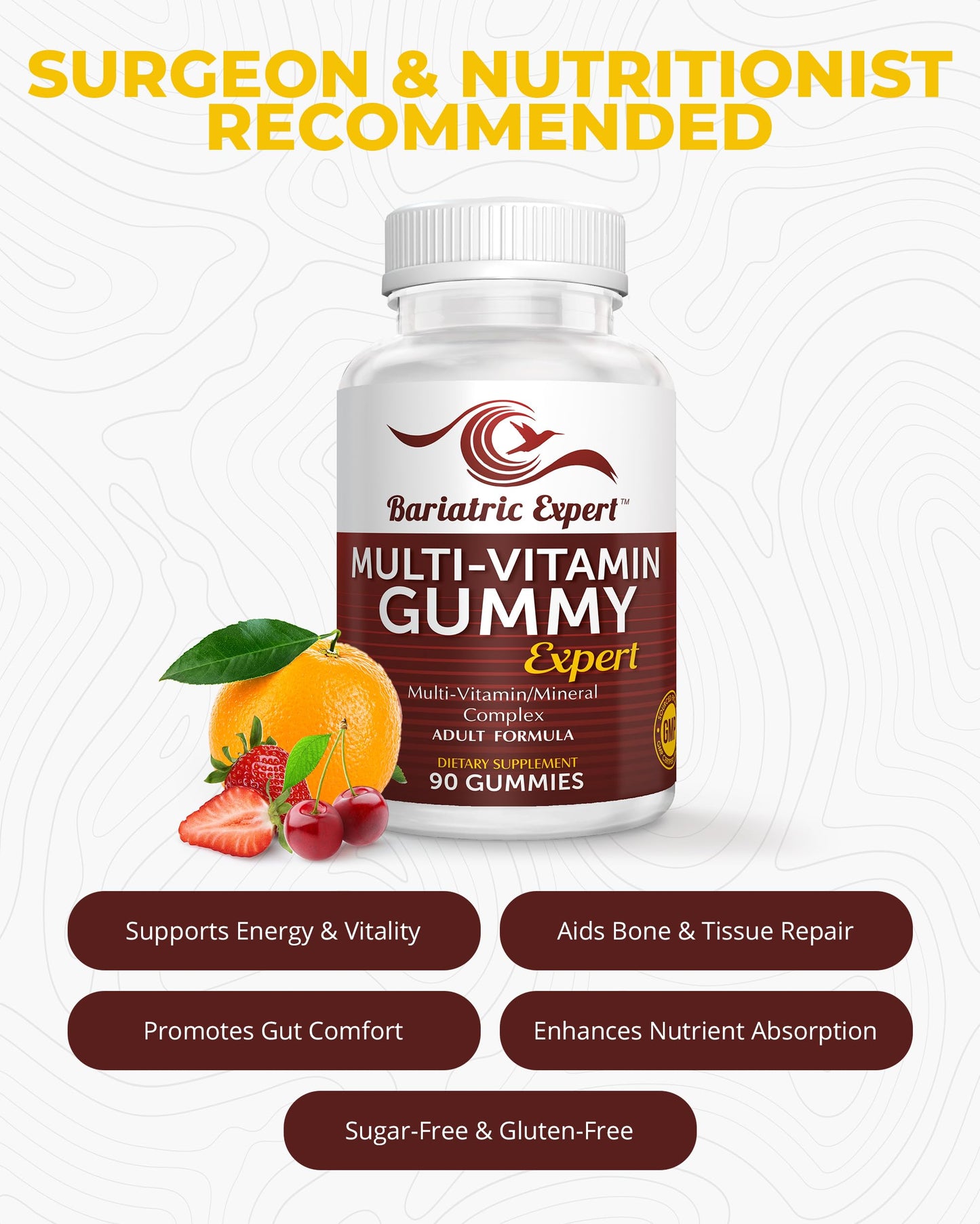 Bariatric Food Expert Multivitamin Gummies 90 Count
