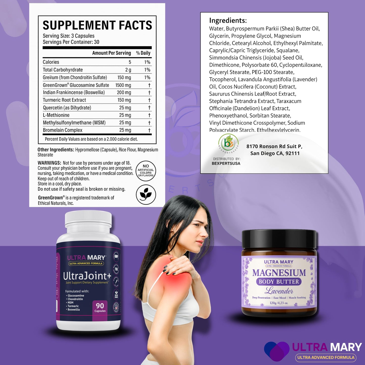 ULTRA MARY Joint Support Capsule 90 Count