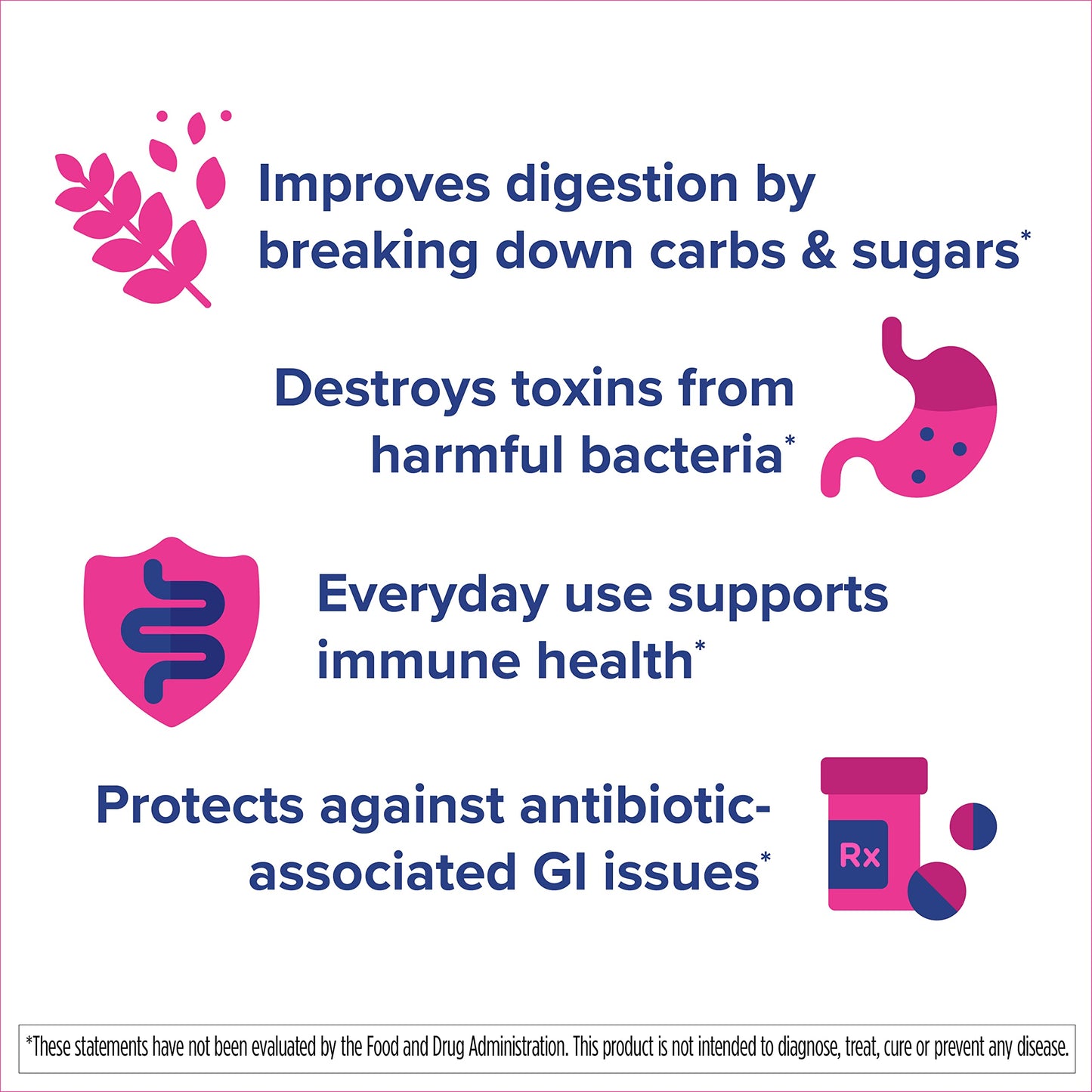 Florastor Kids Daily Probiotic Supplement Powder, 40 Sachets