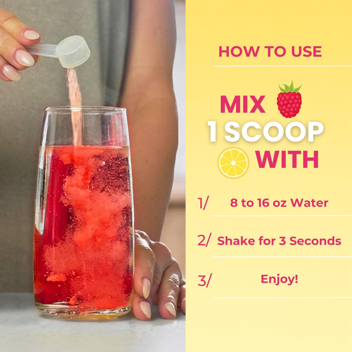 Loom Electrolyte Powder for Intermittent Fasting, 60 Servings, Raspberry Lemonade, 10.6 oz
