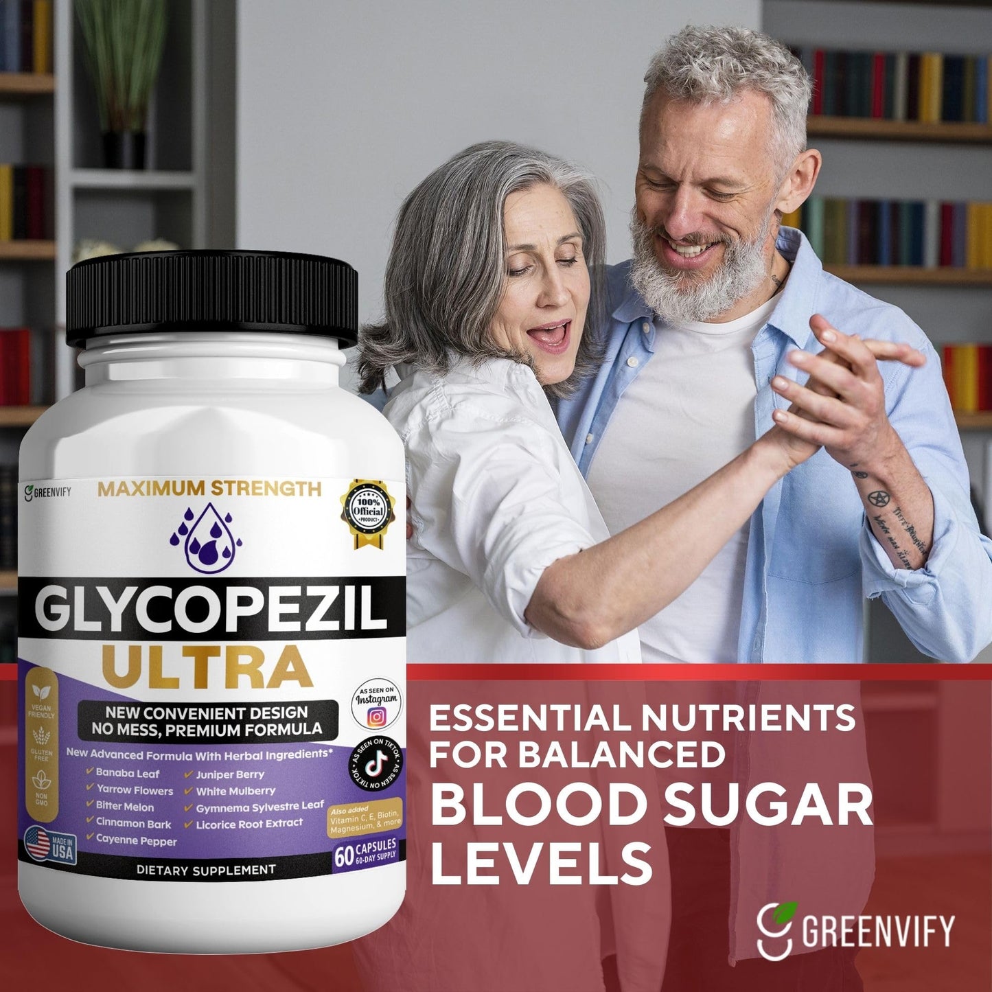 GREENVIFY Glycopezil Ultra 60 Capsules