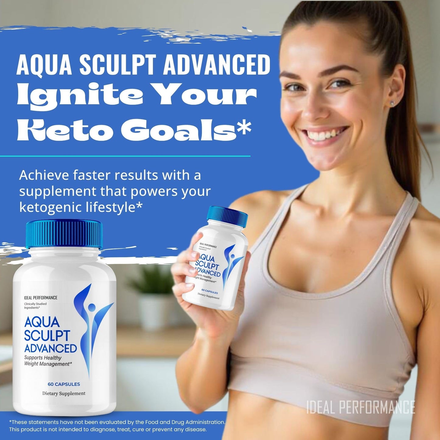 IDEAL PERFORMANCE Aqua Sculpt Capsules 60 Count