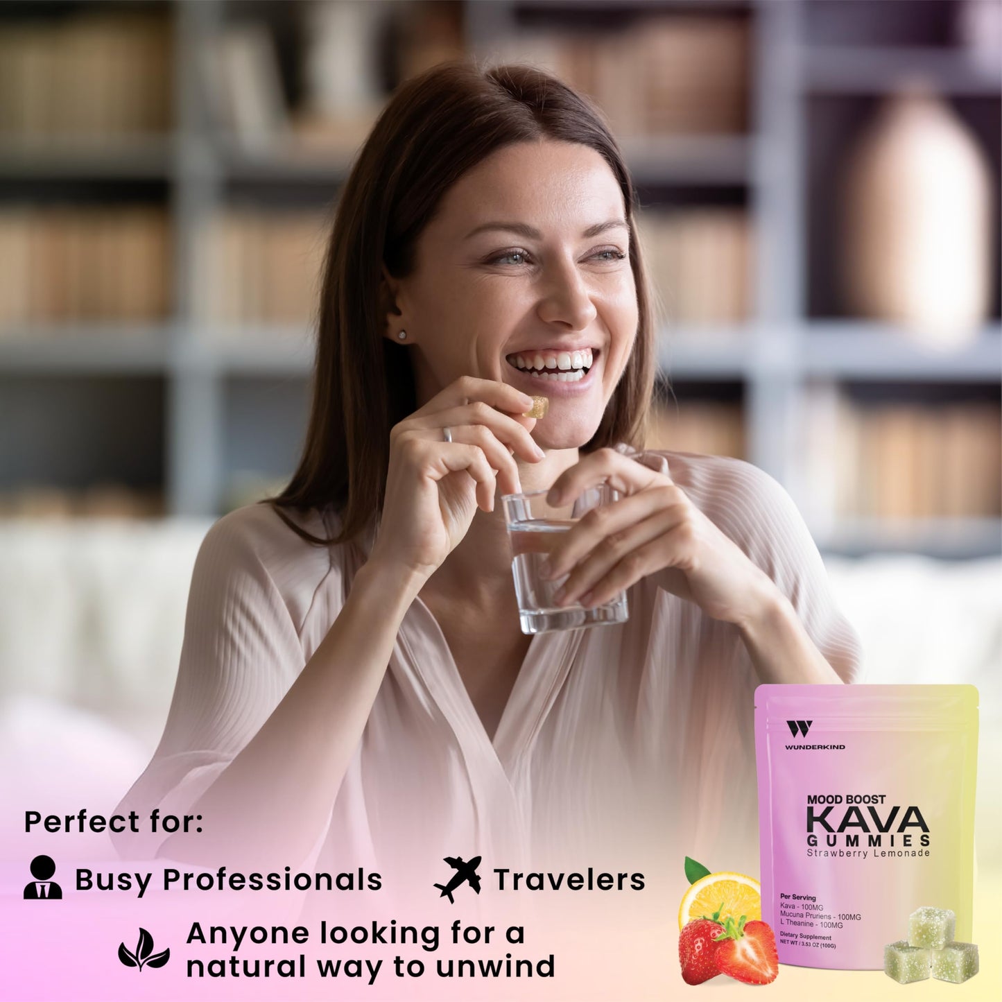 WUNDERKIND Kava Gummies Gummy 20 Count