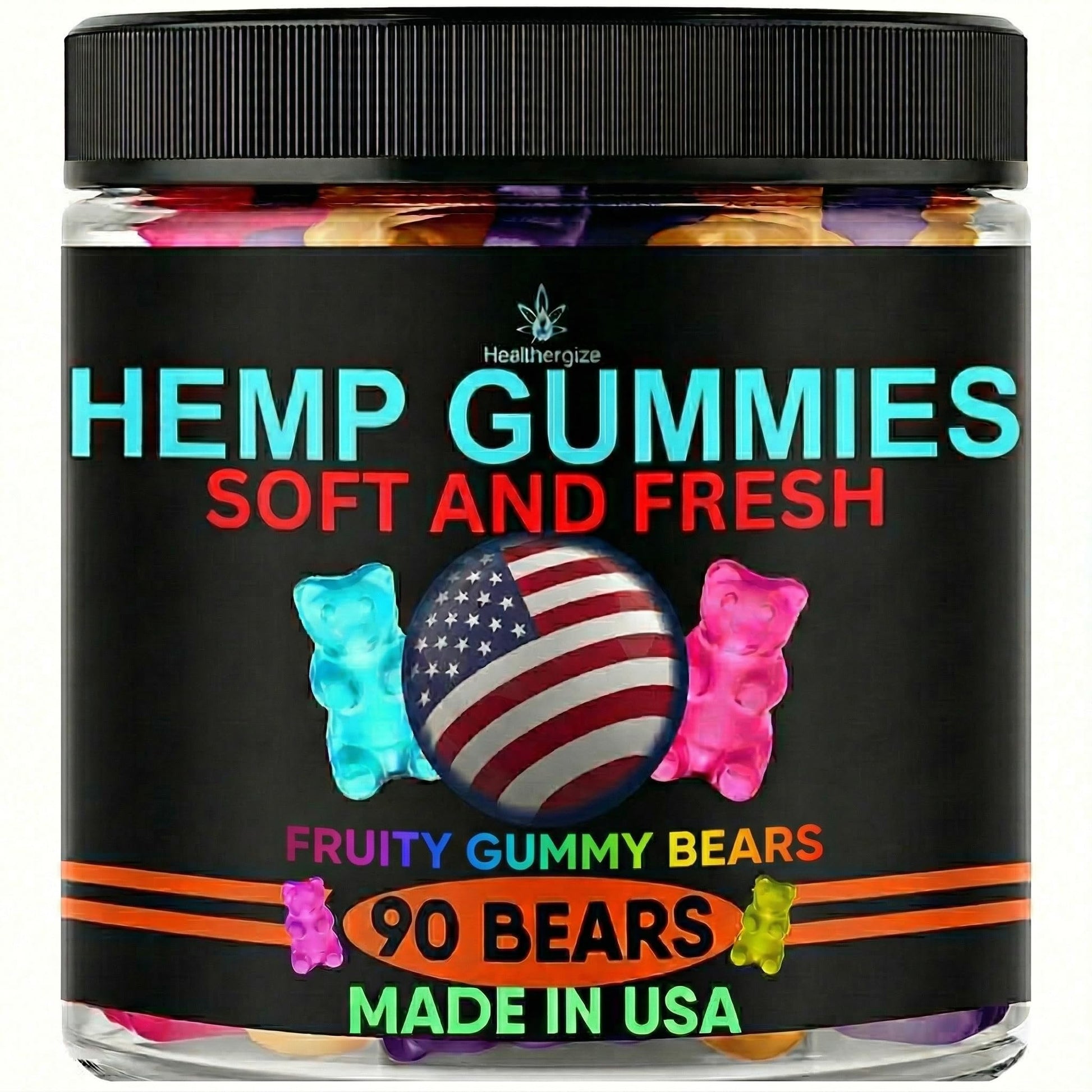 Healthergize Hemp Sleep Support Gummies, 90 Count
