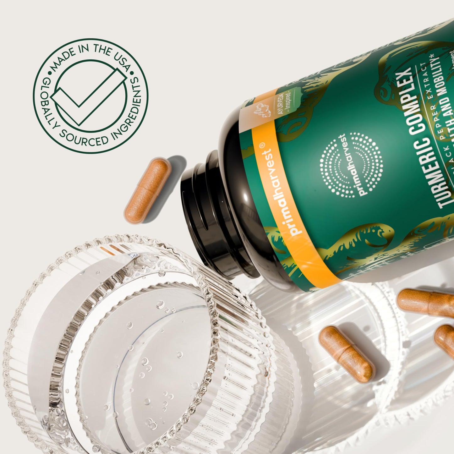 Primal Harvest Turmeric Complex Capsules 120