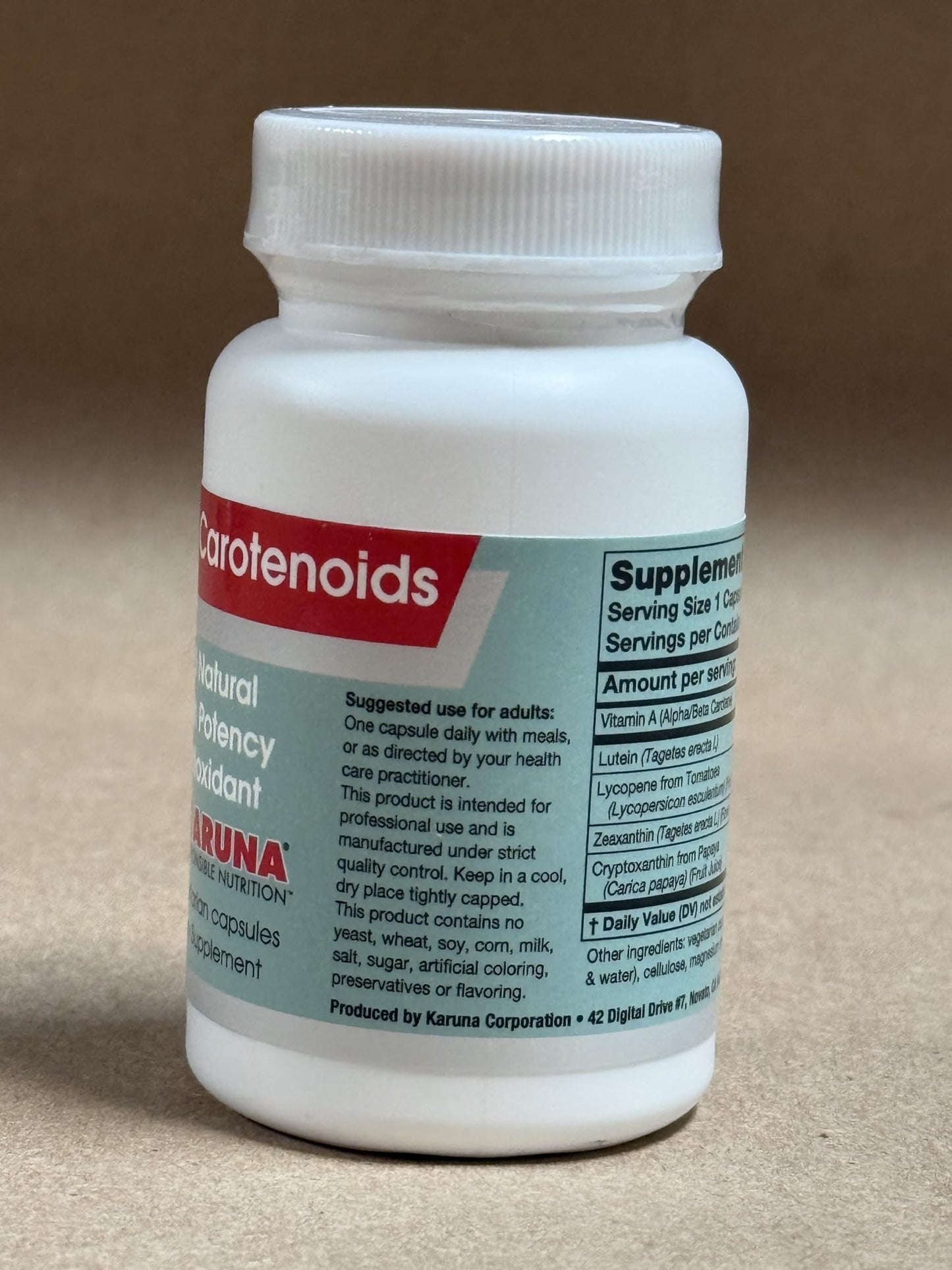 Karuna Mixed Carotenoids 30 Capsules