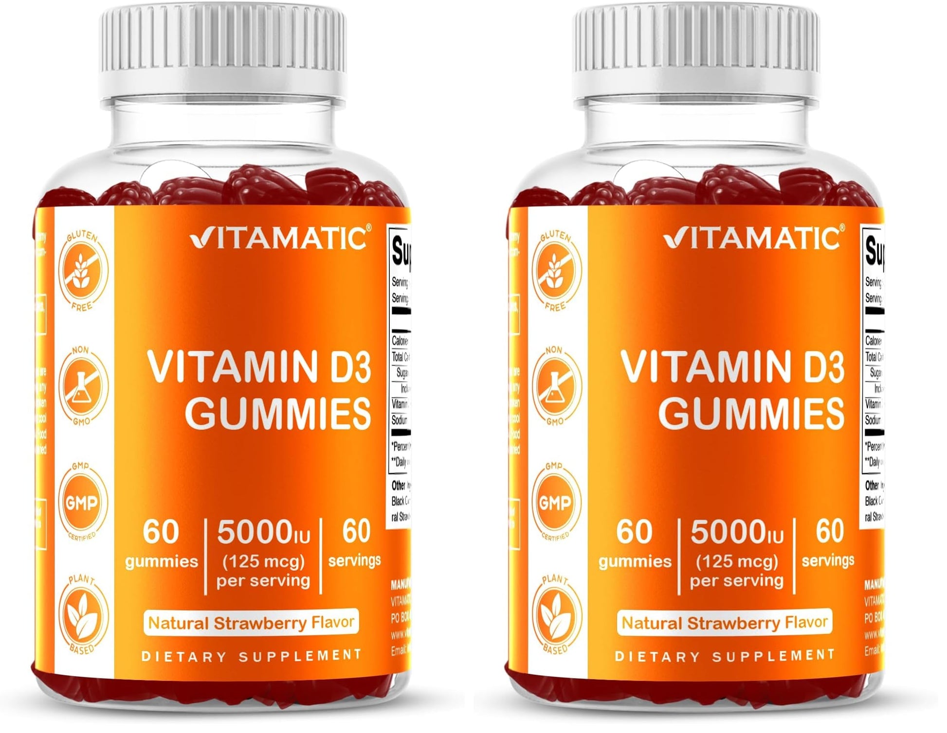 Vitamatic Vitamin D3 Gummies 120 Gummies