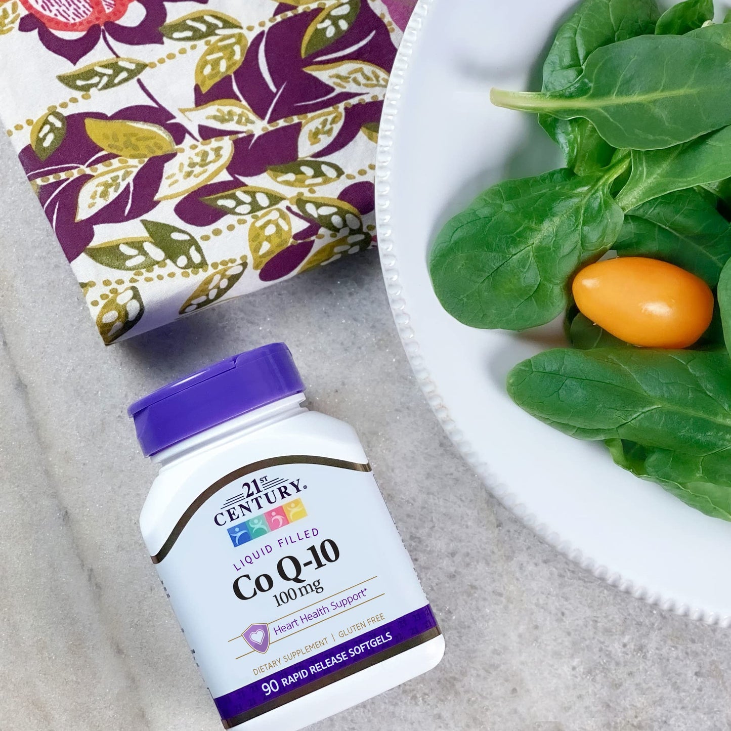 21st Century CoQ10 100mg Softgels 90 Count